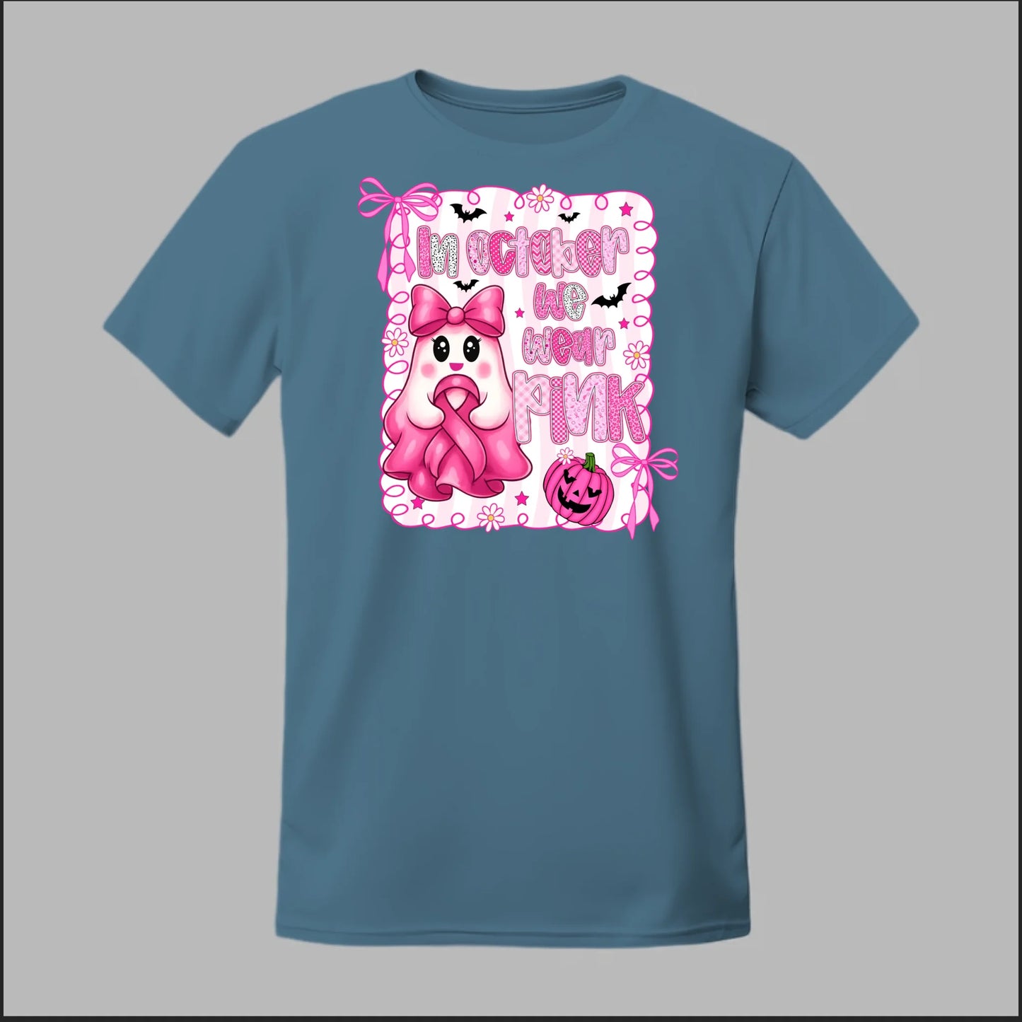 Ghostly Pink October Tee