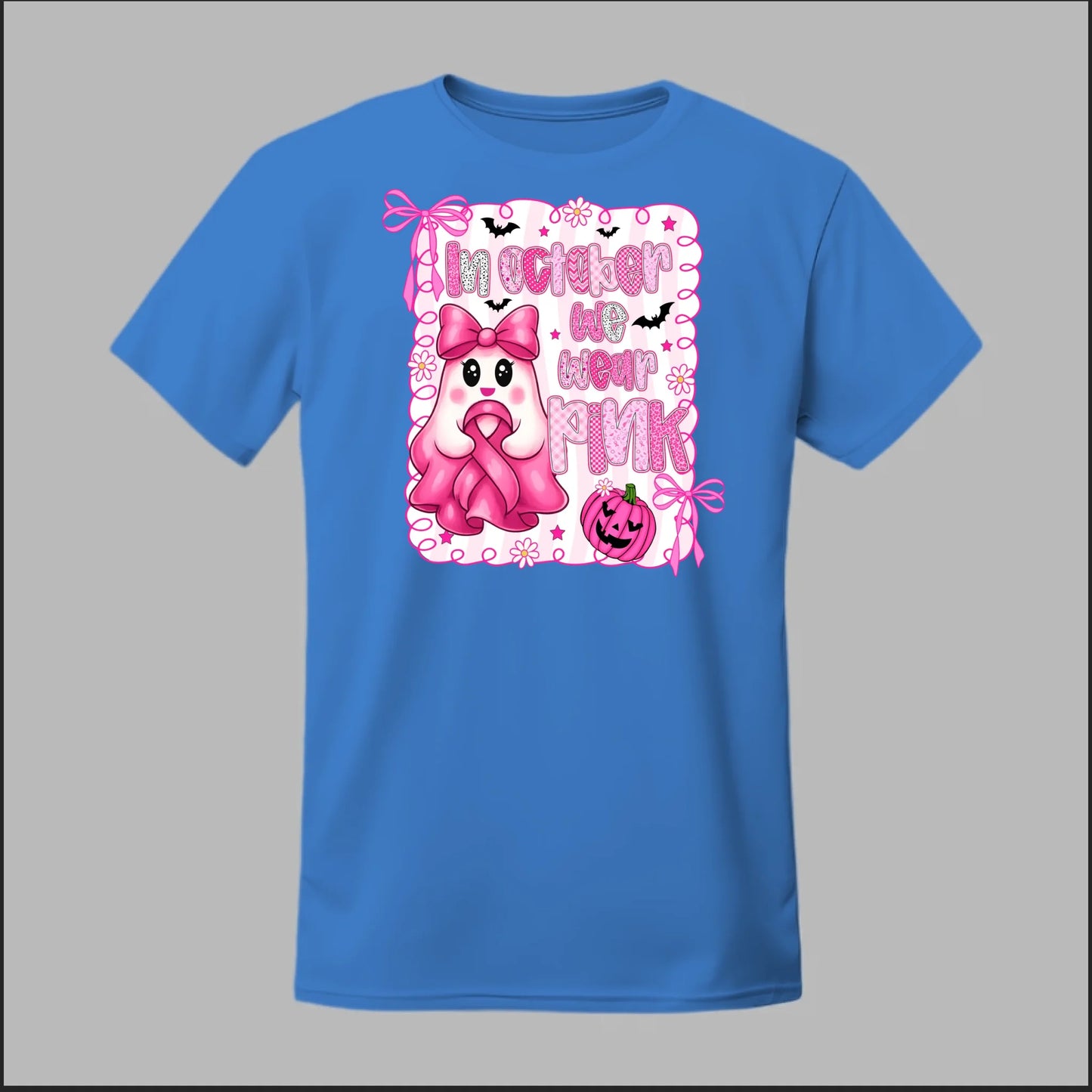 Ghostly Pink October Tee