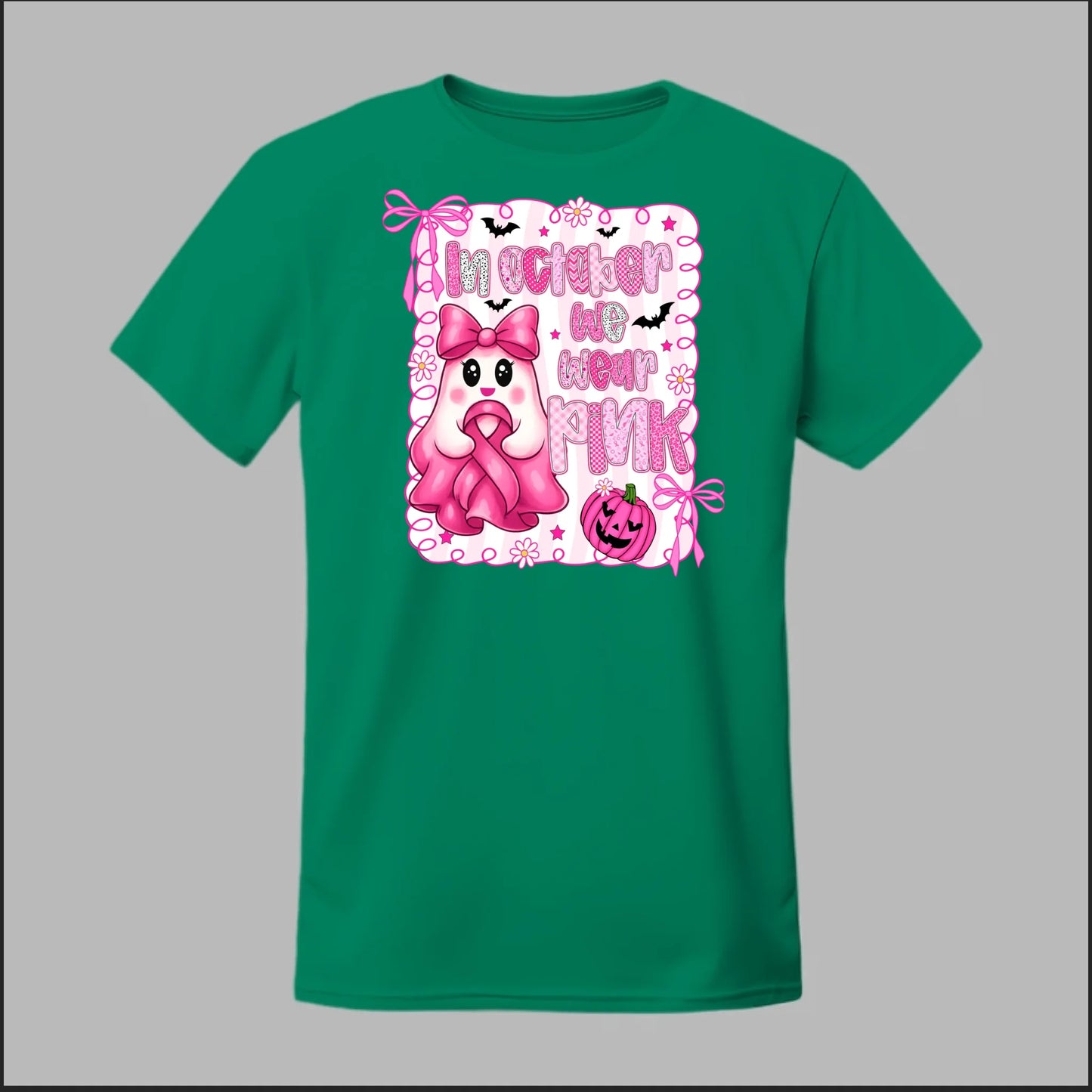 Ghostly Pink October Tee