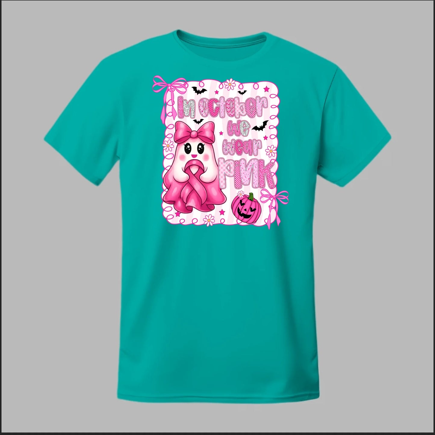 Ghostly Pink October Tee