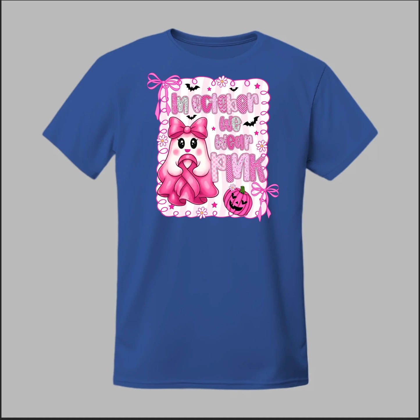 Ghostly Pink October Tee