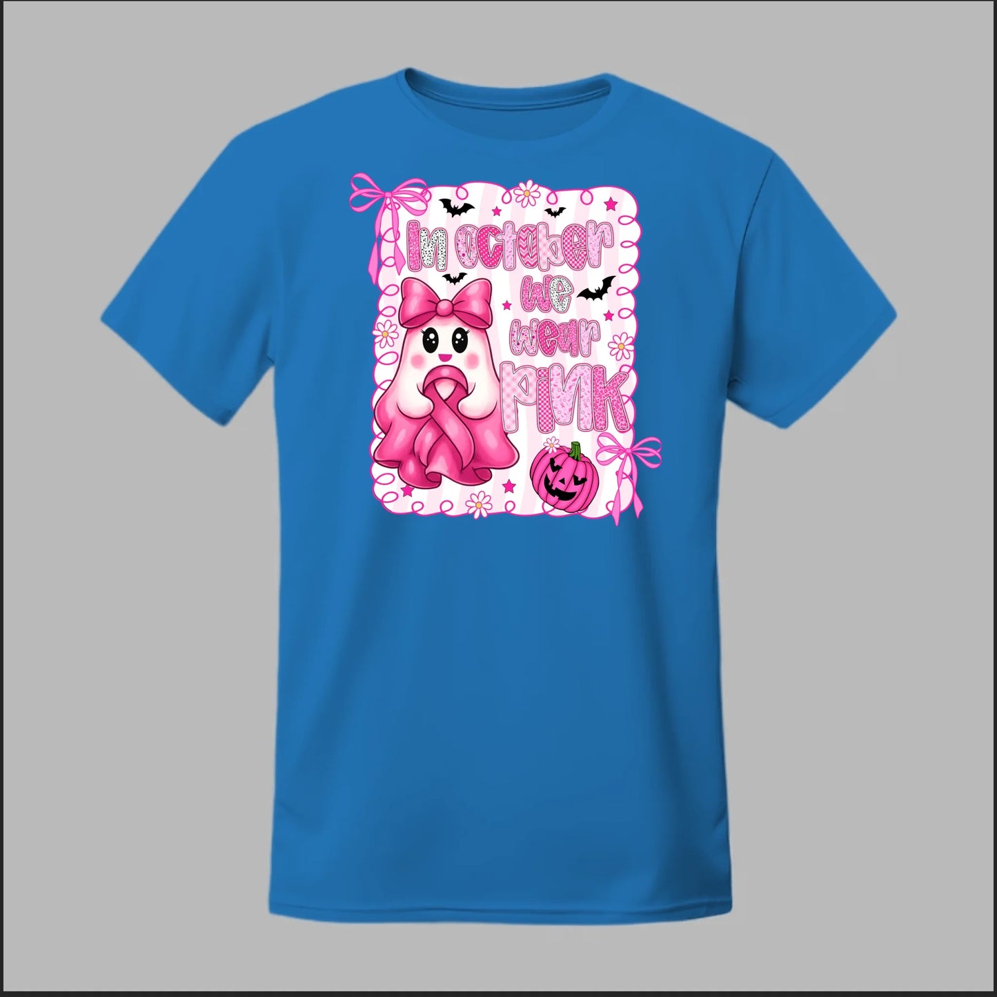 Ghostly Pink October Tee