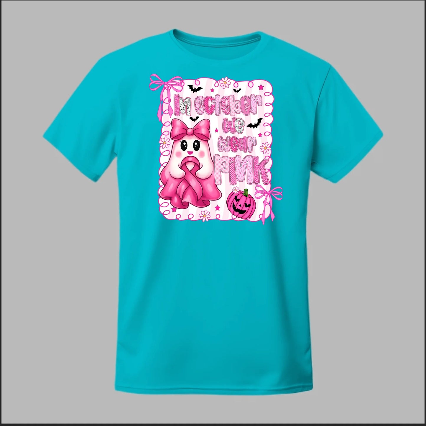 Ghostly Pink October Tee