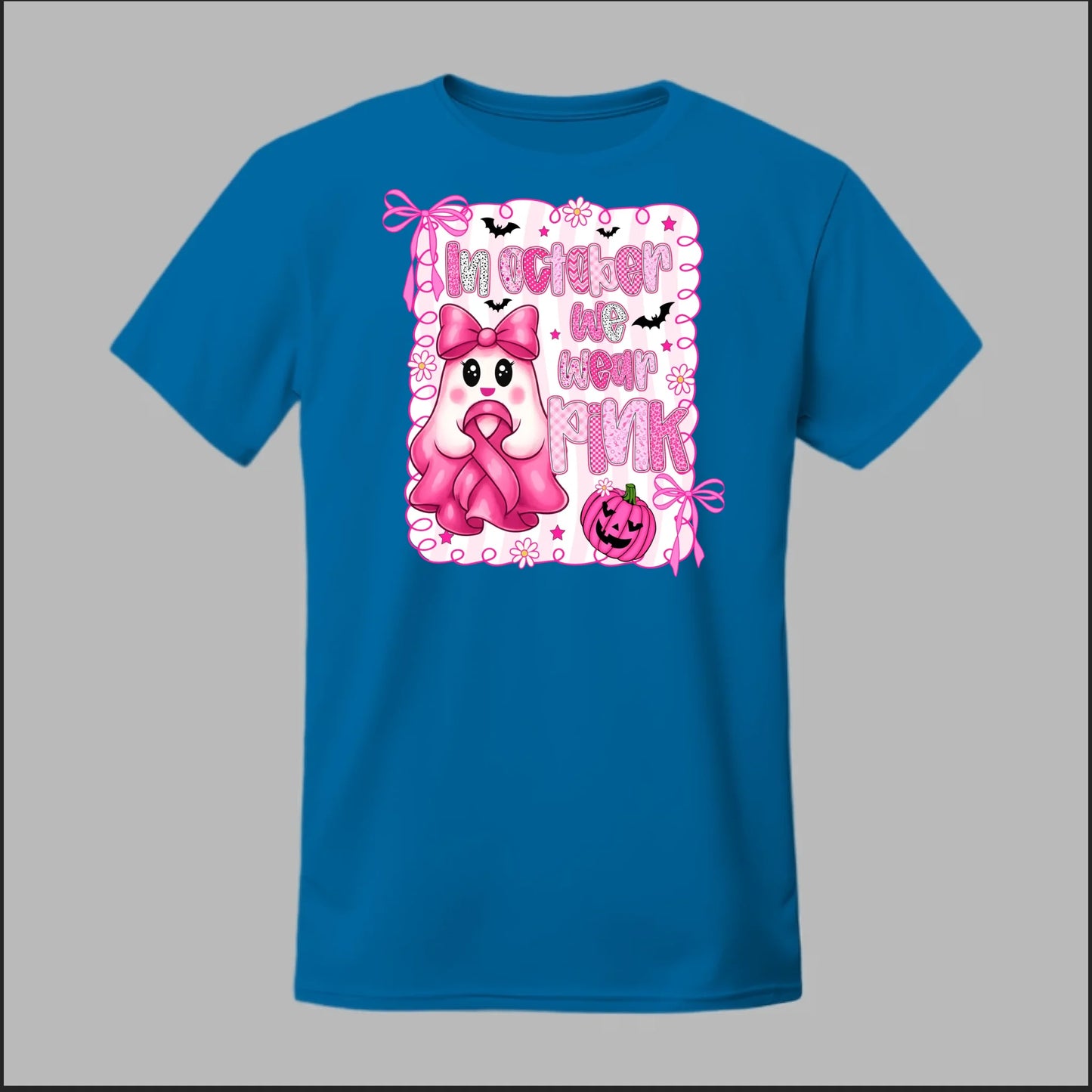 Ghostly Pink October Tee