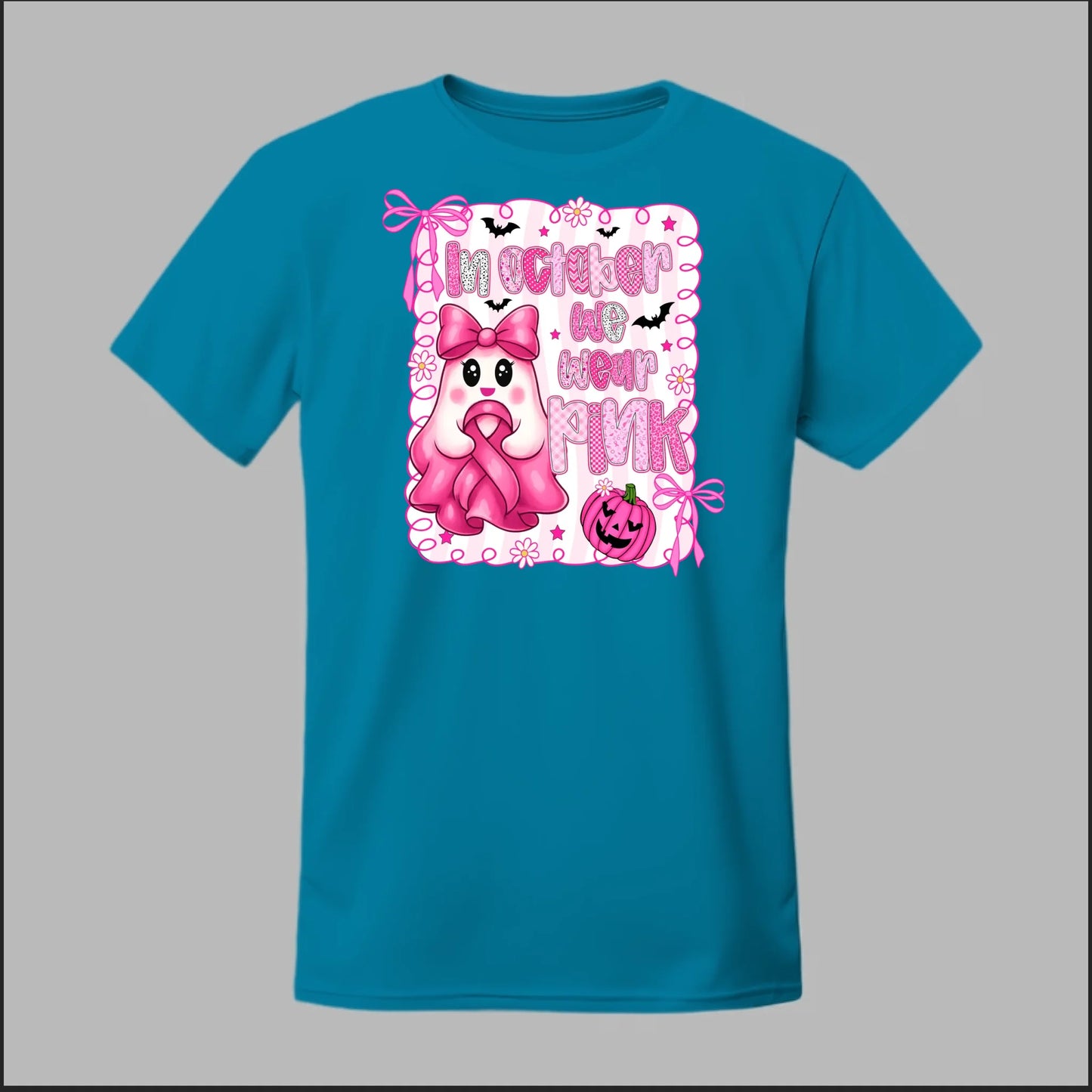 Ghostly Pink October Tee