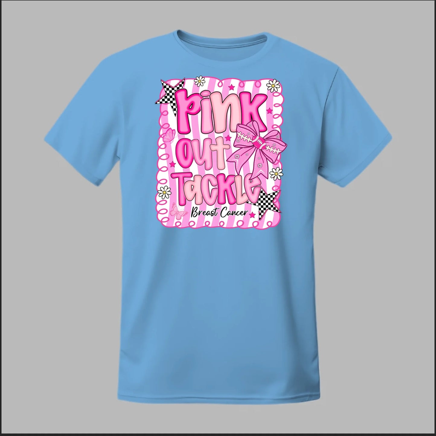 Pink Out Tackle Breast Cancer Tee