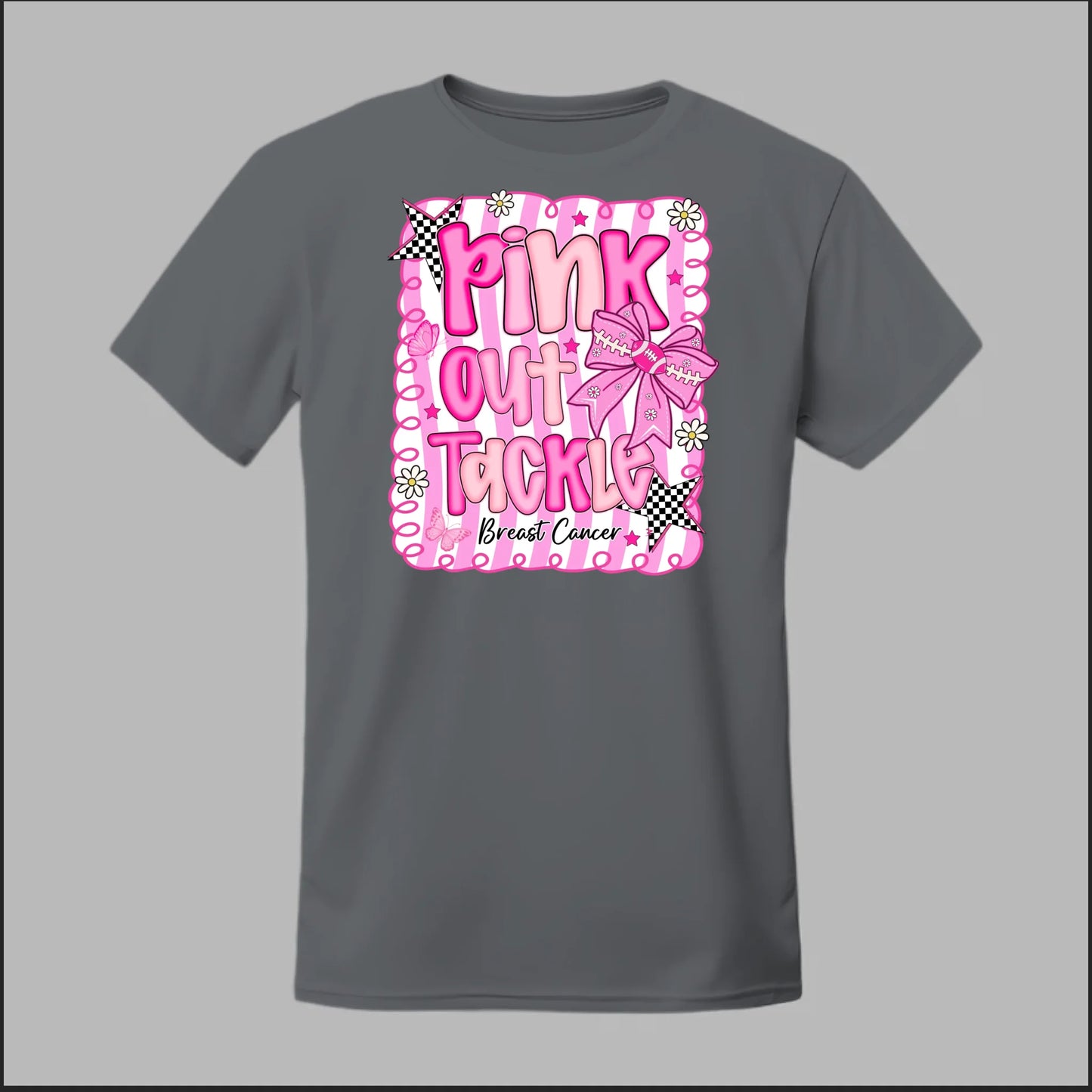 Pink Out Tackle Breast Cancer Tee