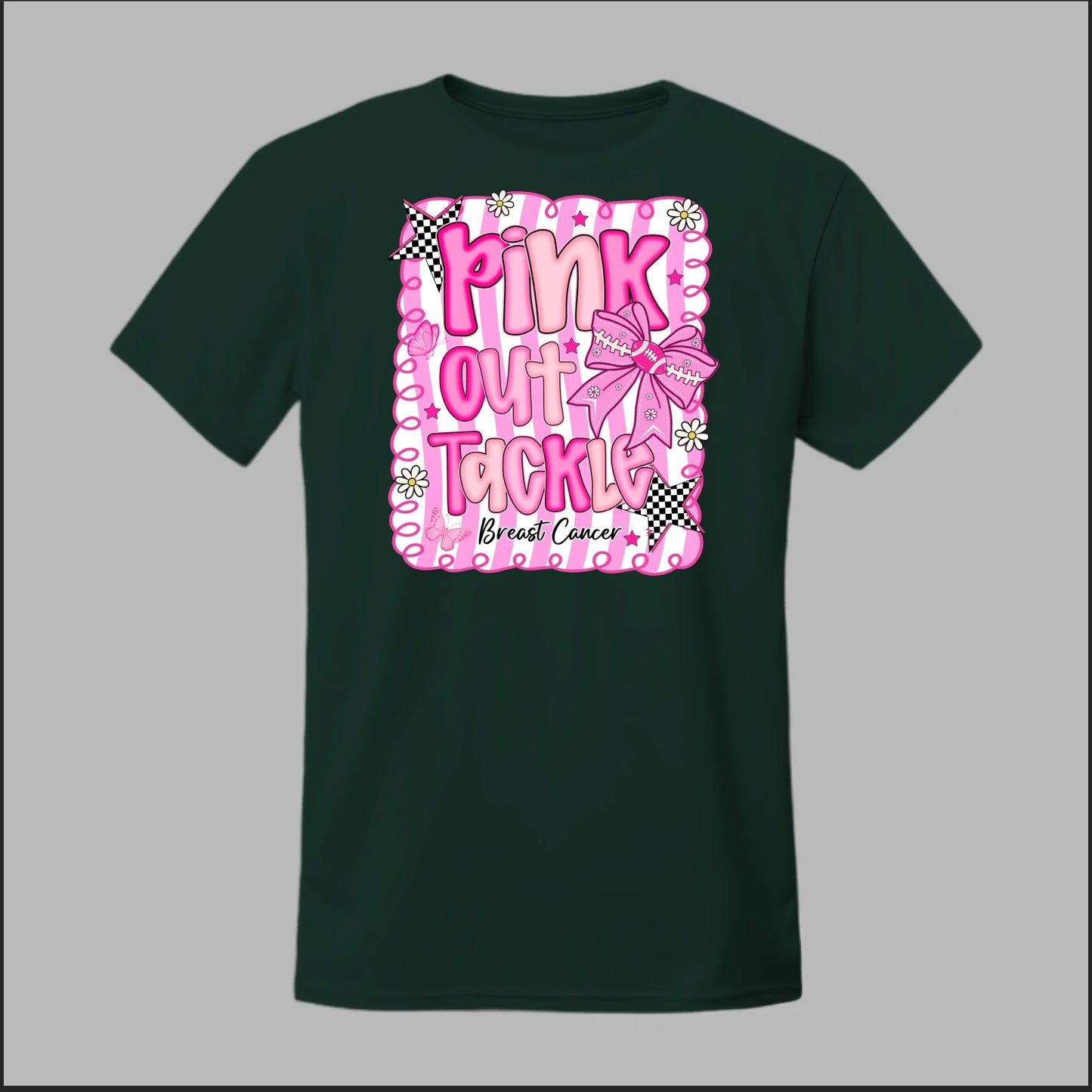 Pink Out Tackle Breast Cancer Tee