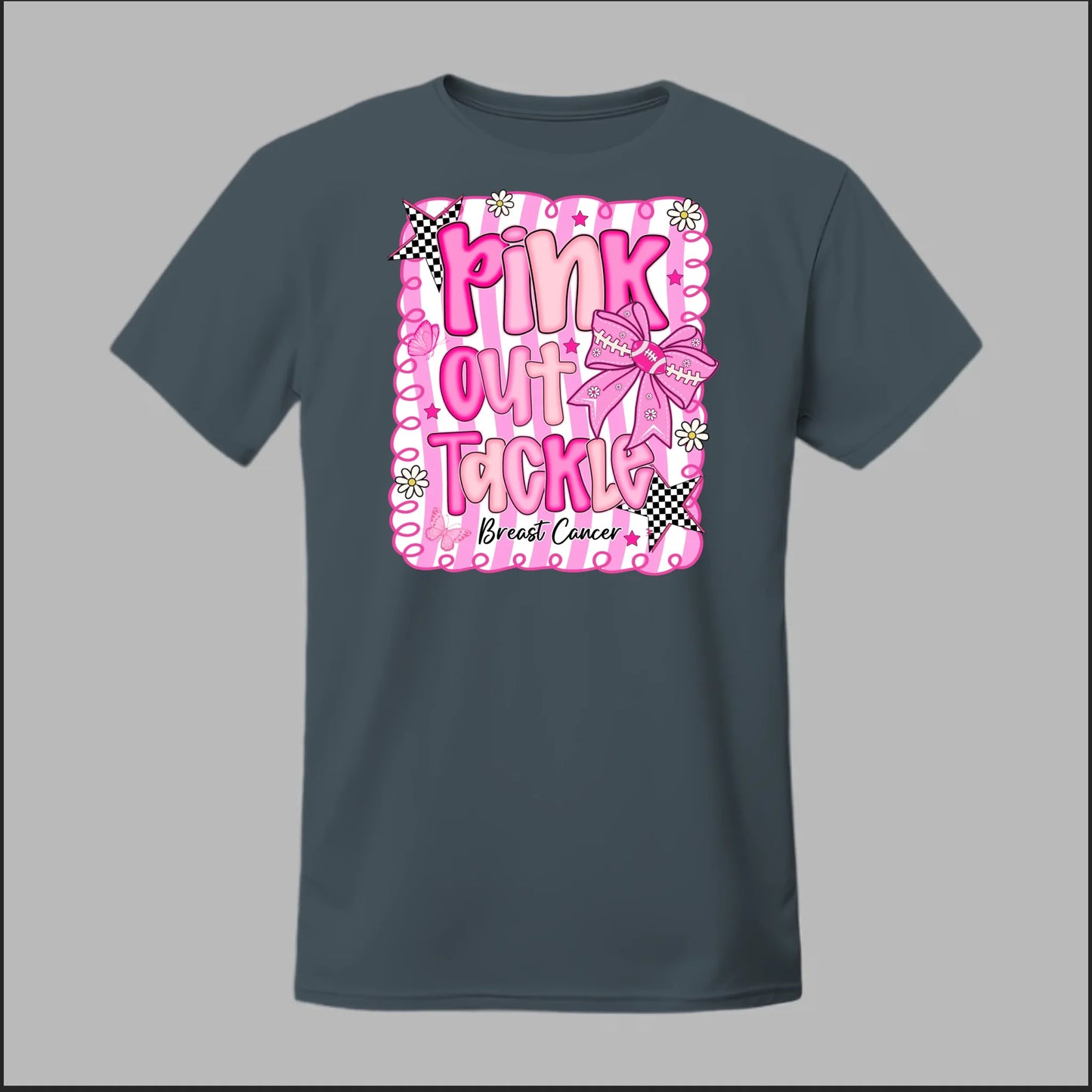 Pink Out Tackle Breast Cancer Tee