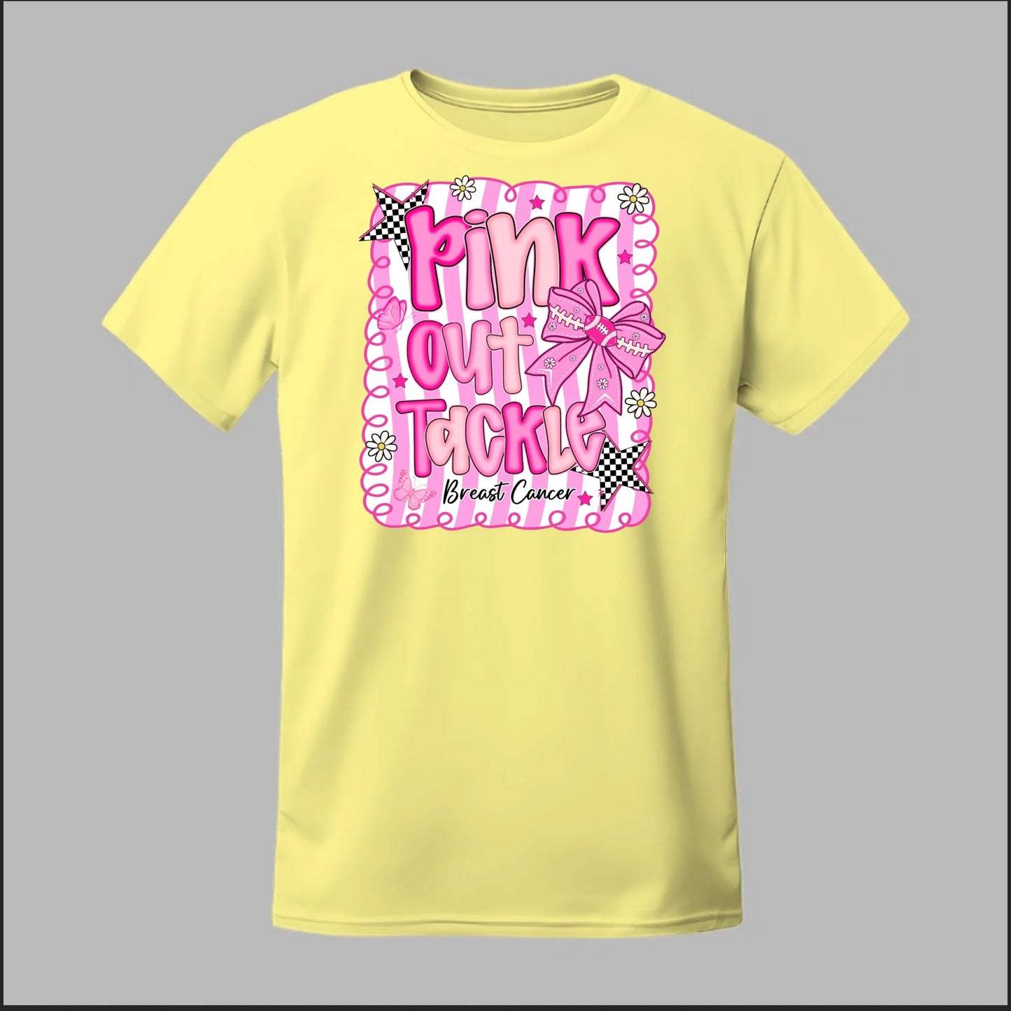 Pink Out Tackle Breast Cancer Tee