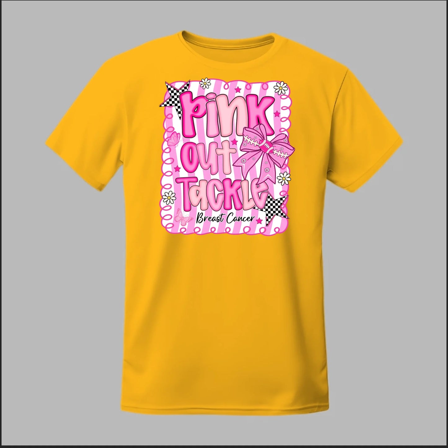 Pink Out Tackle Breast Cancer Tee