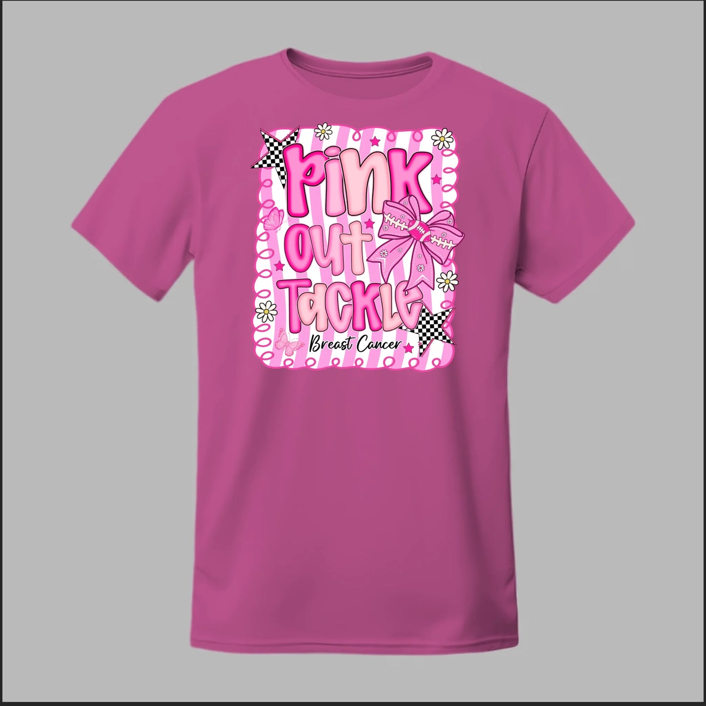 Pink Out Tackle Breast Cancer Tee