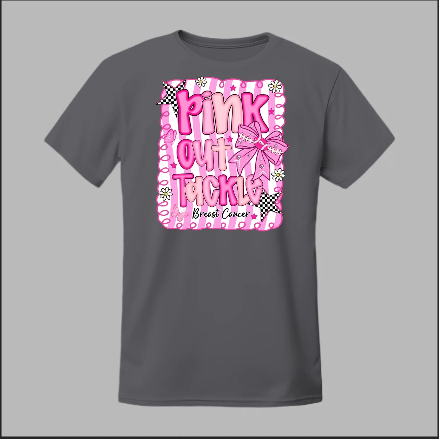 Pink Out Tackle Breast Cancer Tee