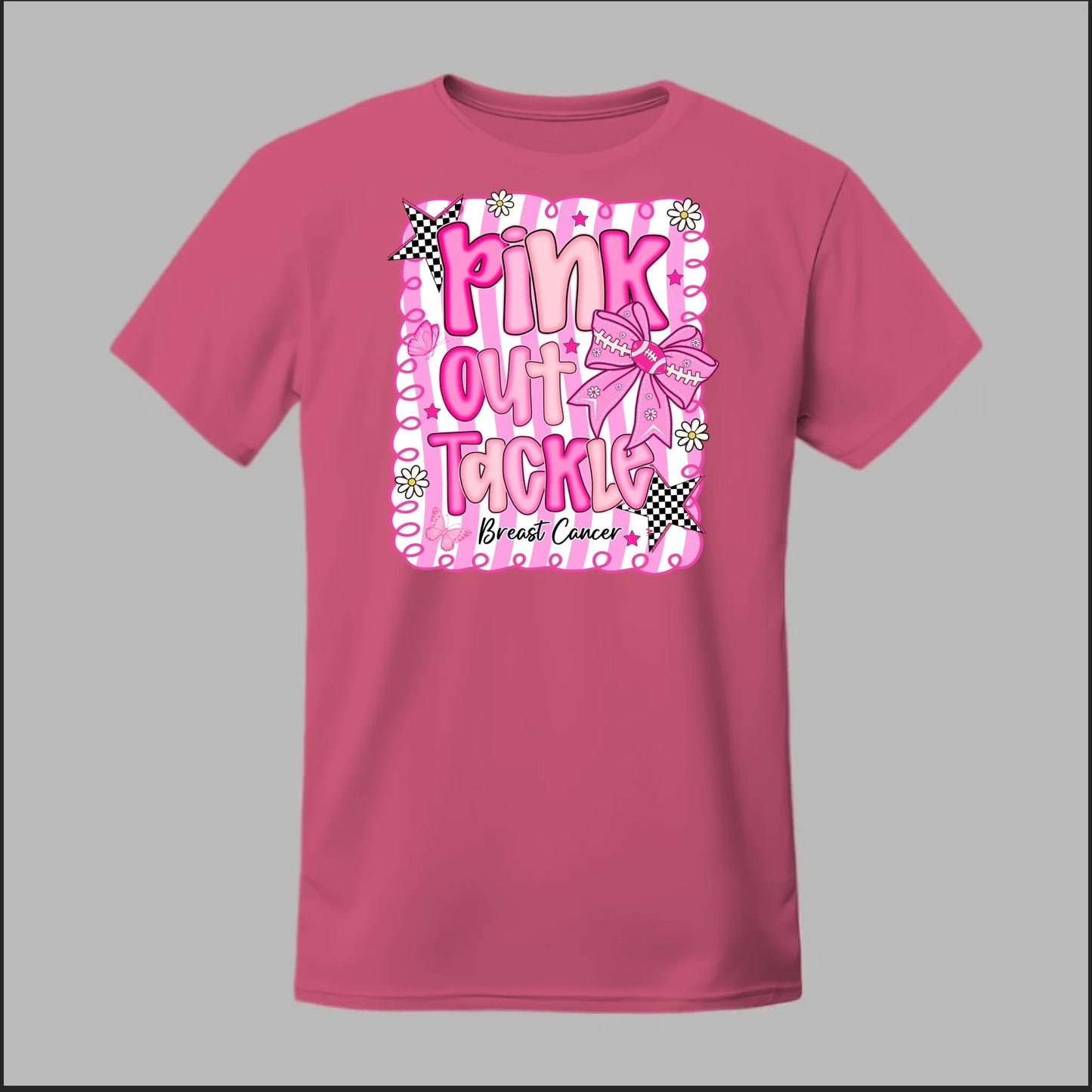 Pink Out Tackle Breast Cancer Tee