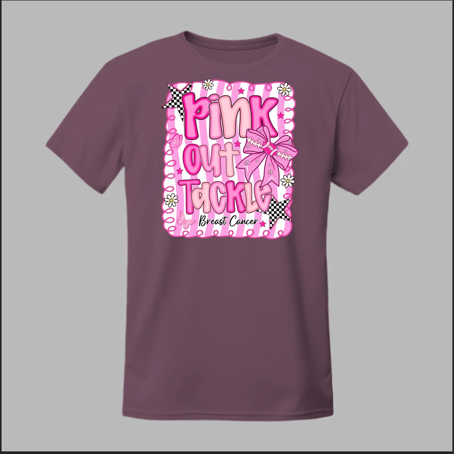 Pink Out Tackle Breast Cancer Tee