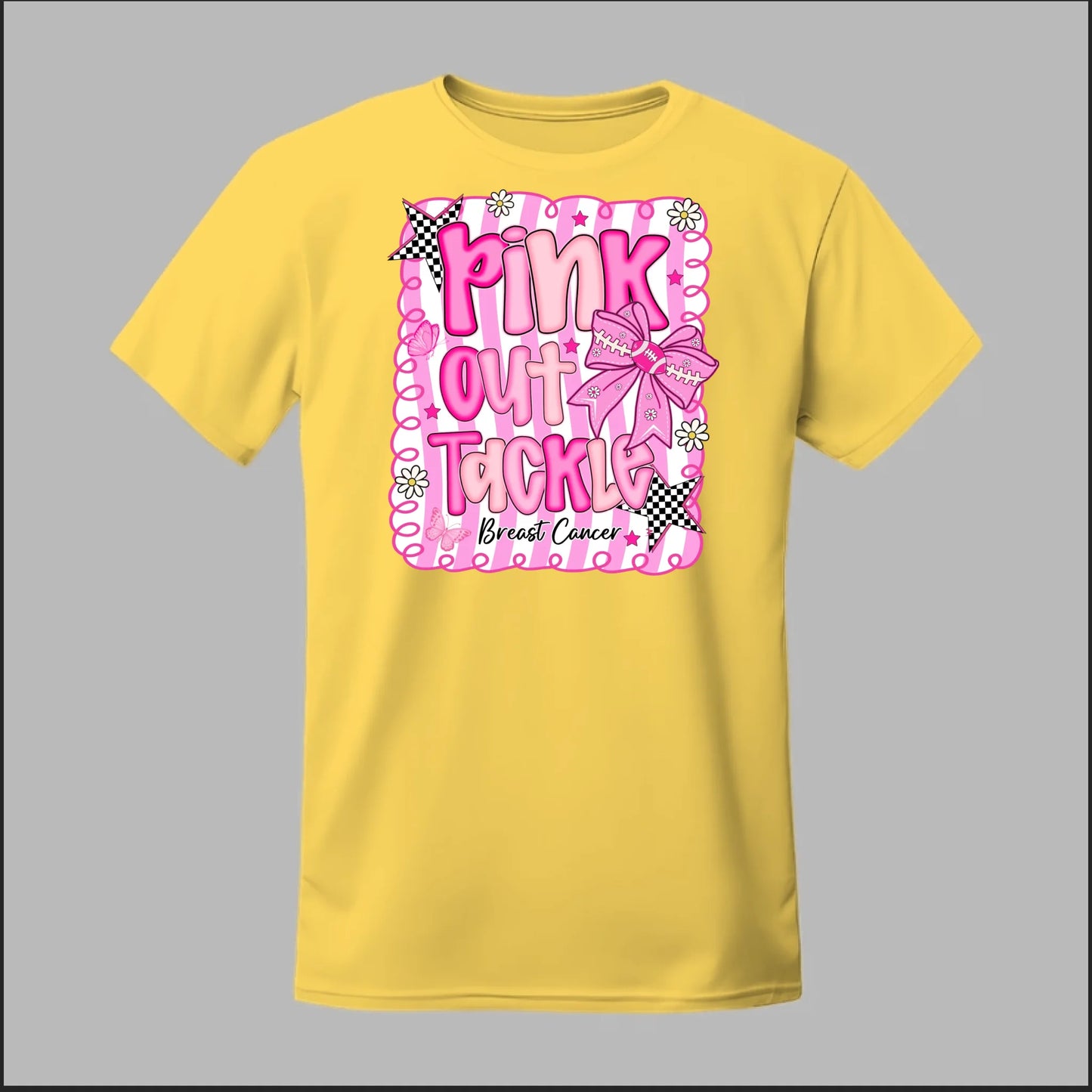 Pink Out Tackle Breast Cancer Tee