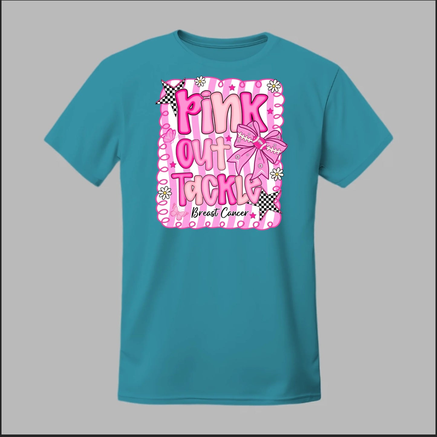 Pink Out Tackle Breast Cancer Tee