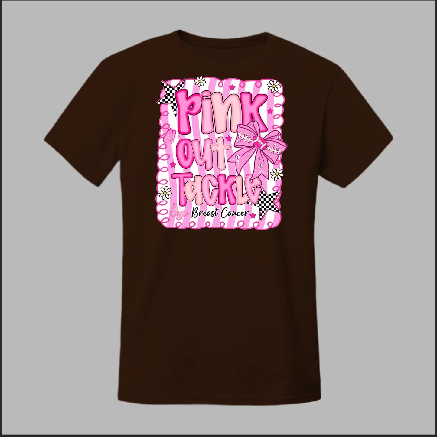 Pink Out Tackle Breast Cancer Tee