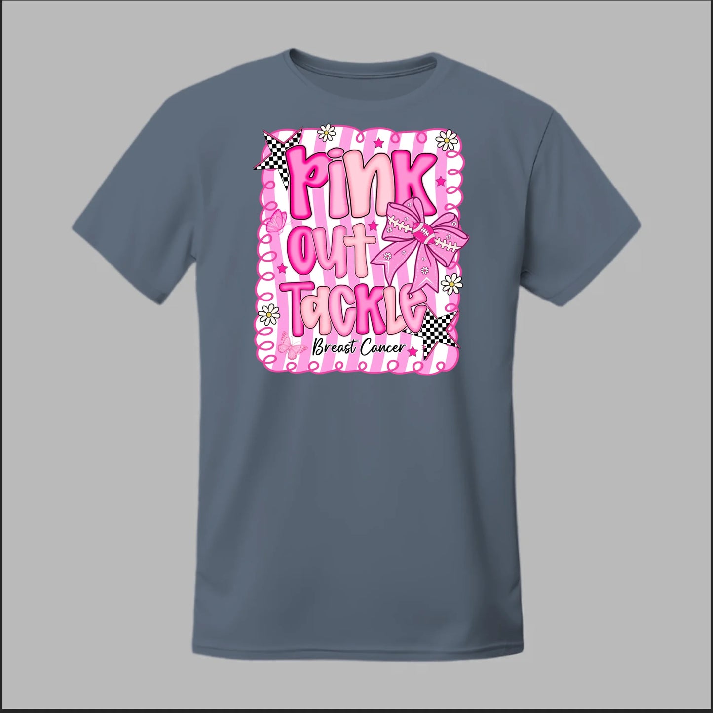 Pink Out Tackle Breast Cancer Tee