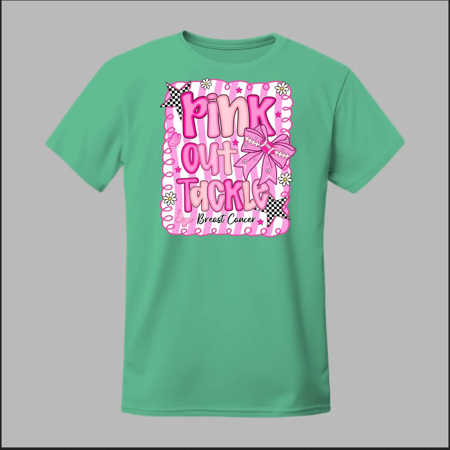 Pink Out Tackle Breast Cancer Tee