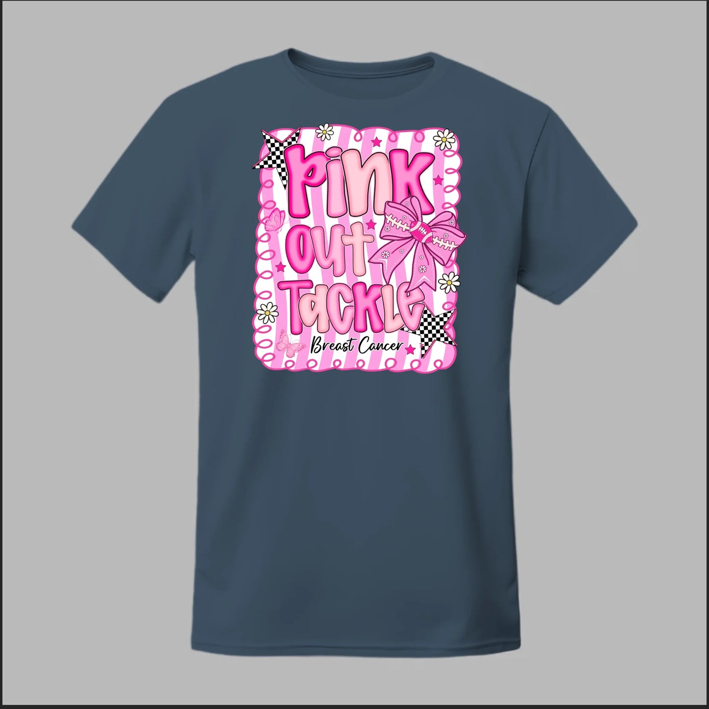 Pink Out Tackle Breast Cancer Tee