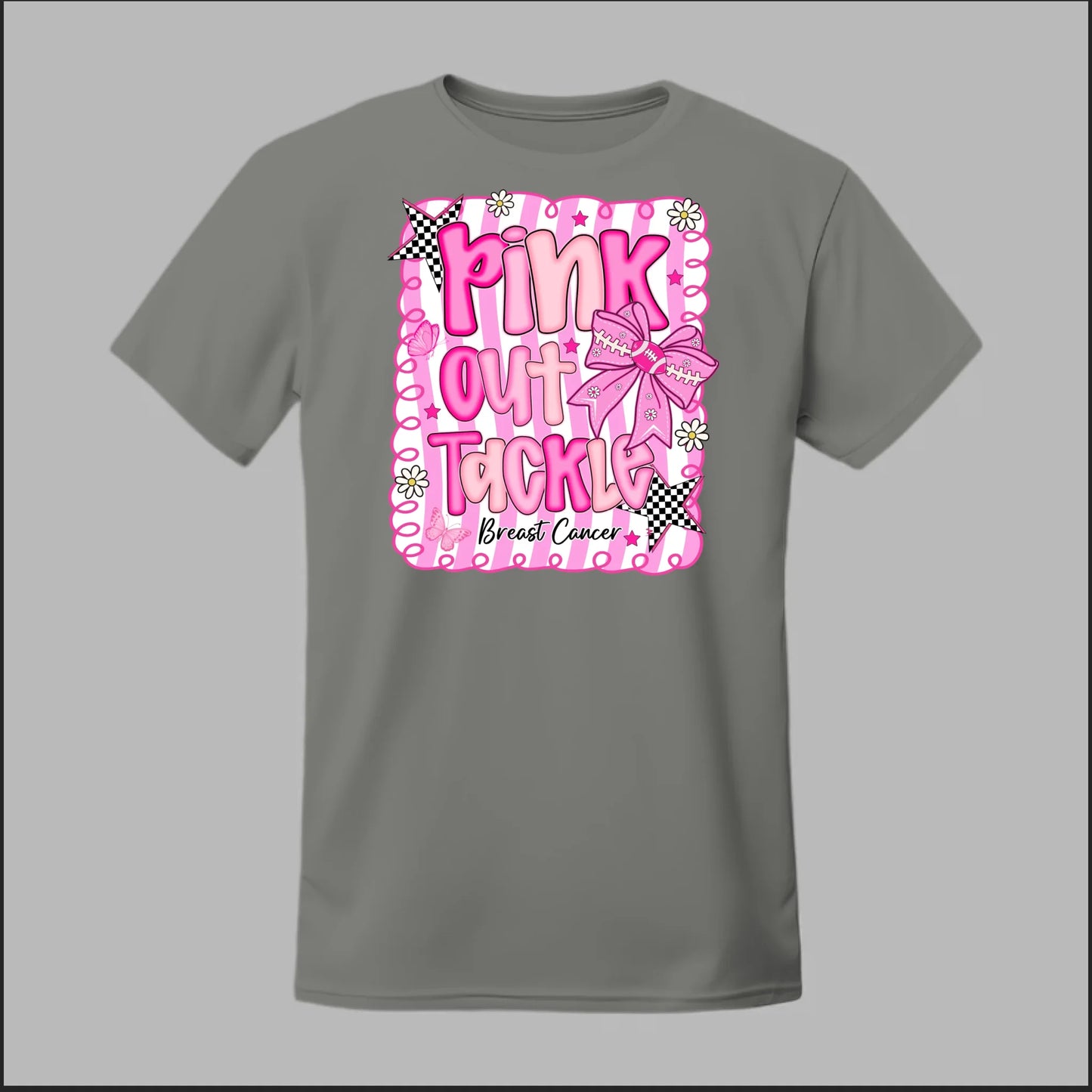 Pink Out Tackle Breast Cancer Tee