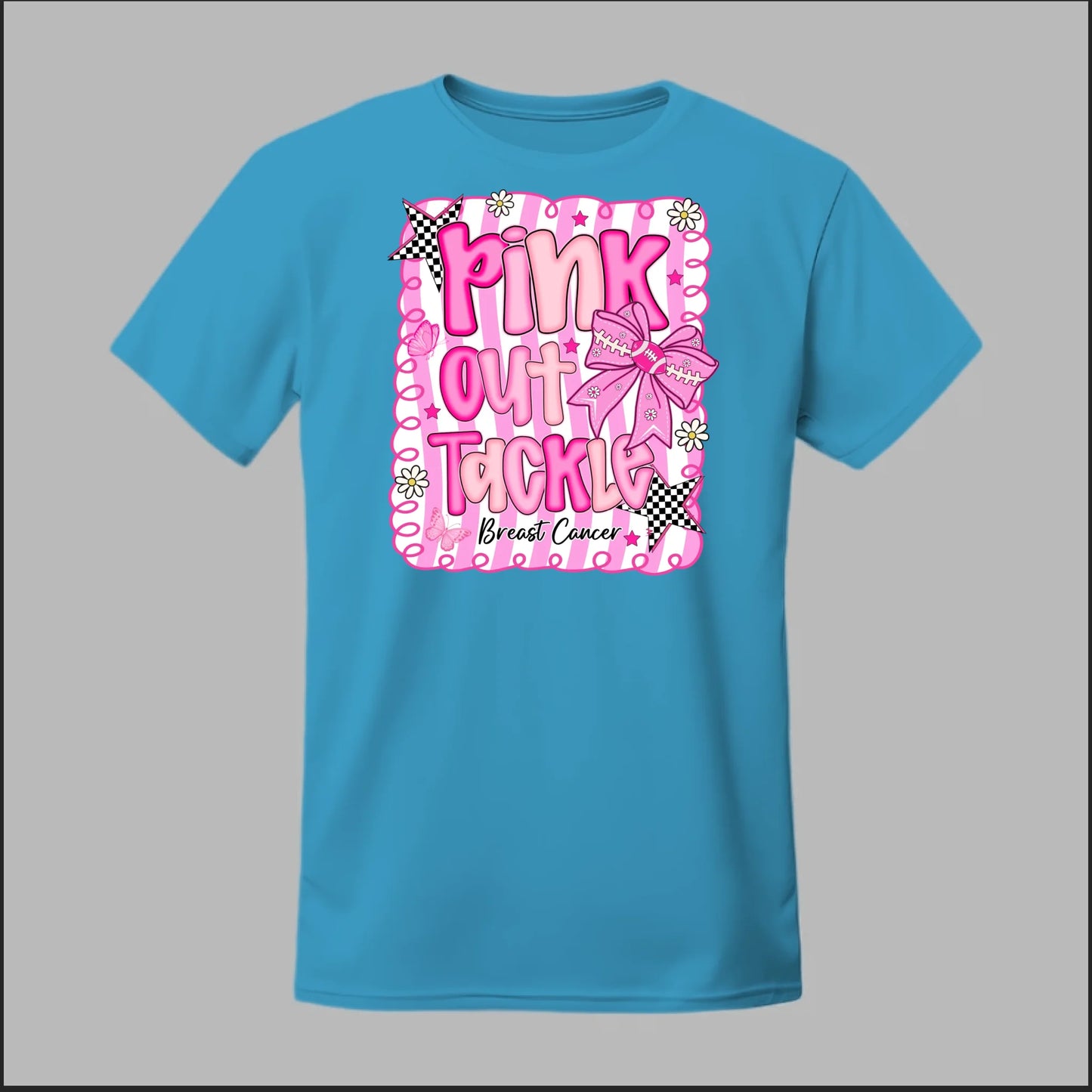 Pink Out Tackle Breast Cancer Tee