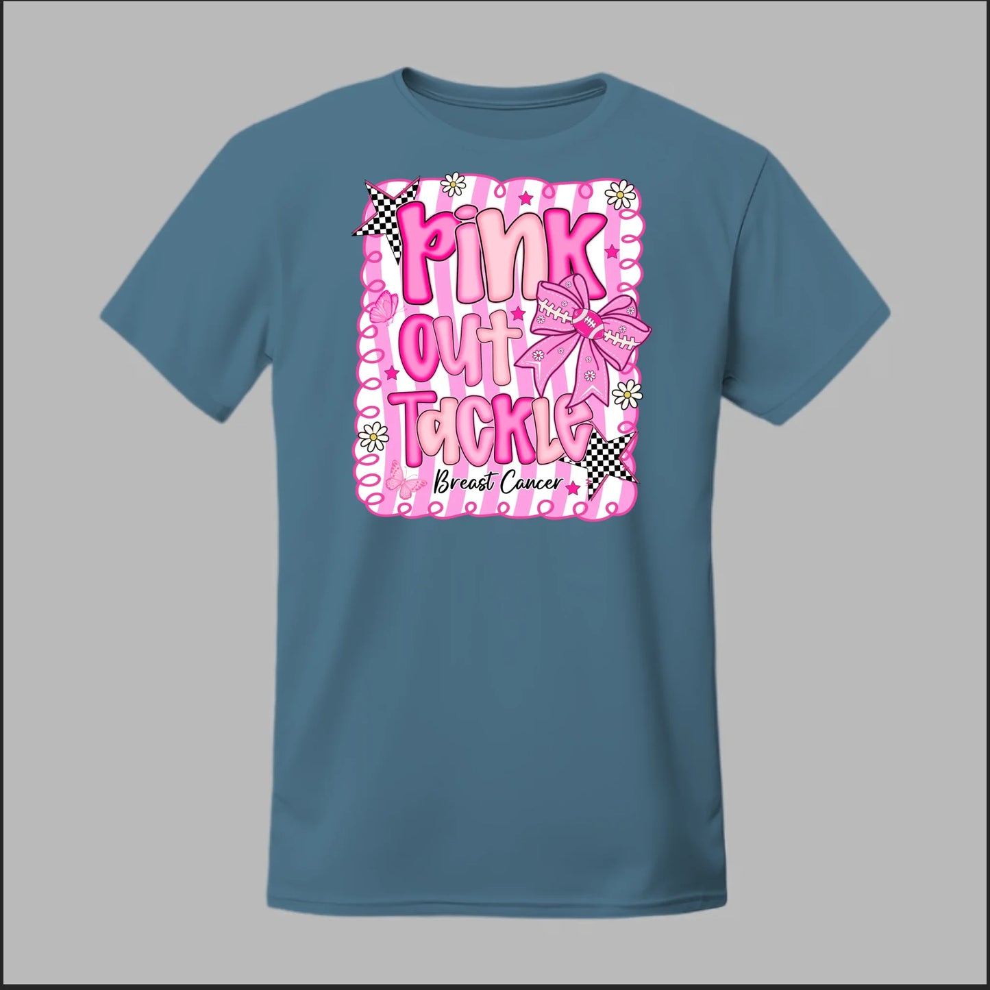 Pink Out Tackle Breast Cancer Tee
