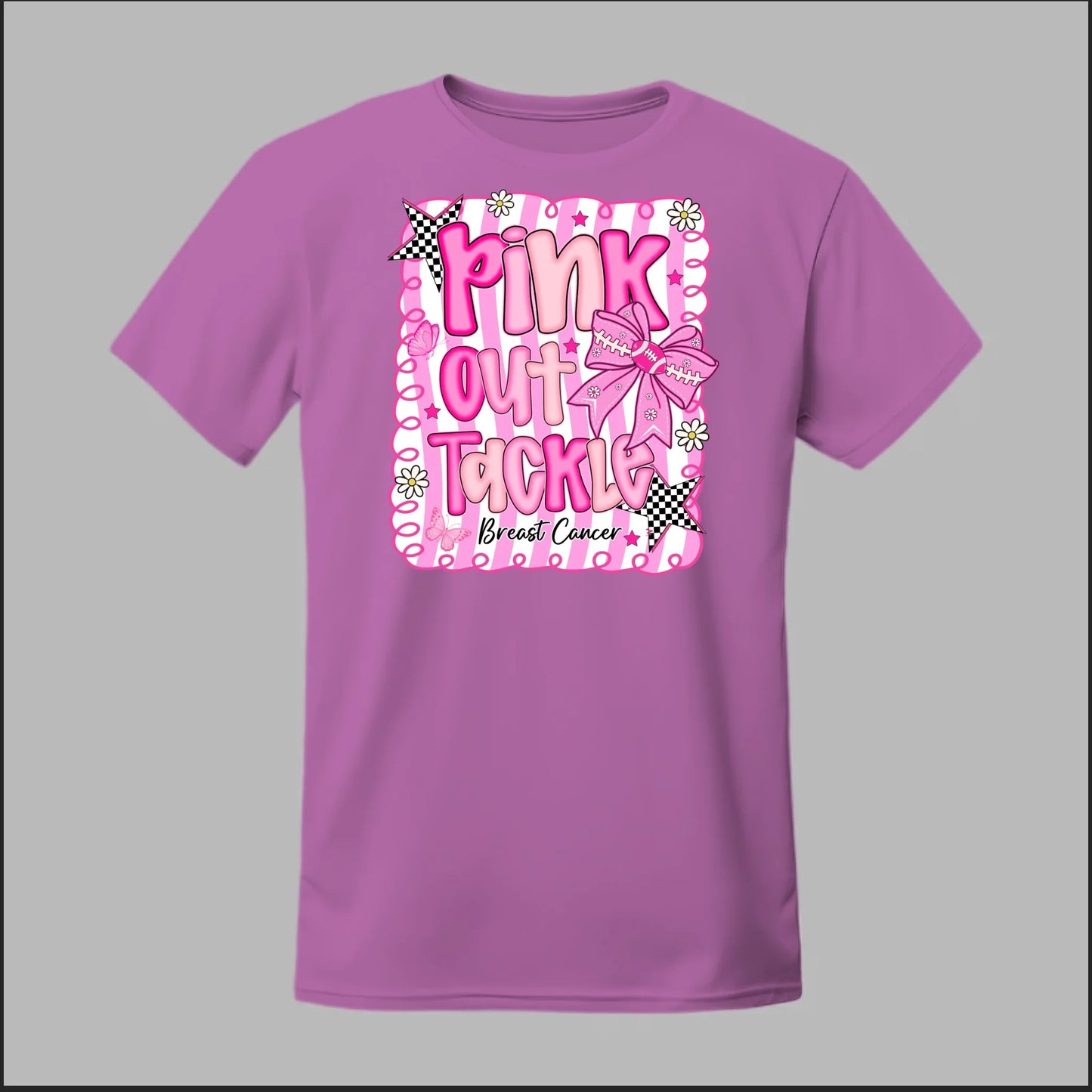 Pink Out Tackle Breast Cancer Tee