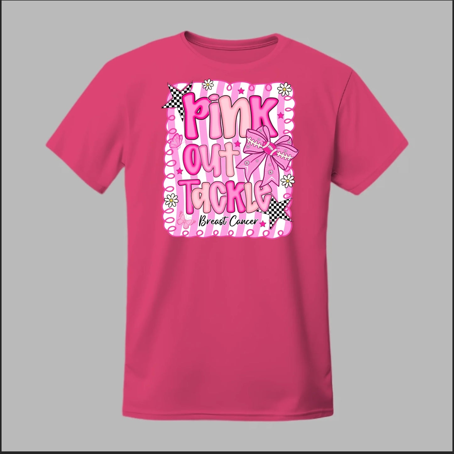Pink Out Tackle Breast Cancer Tee
