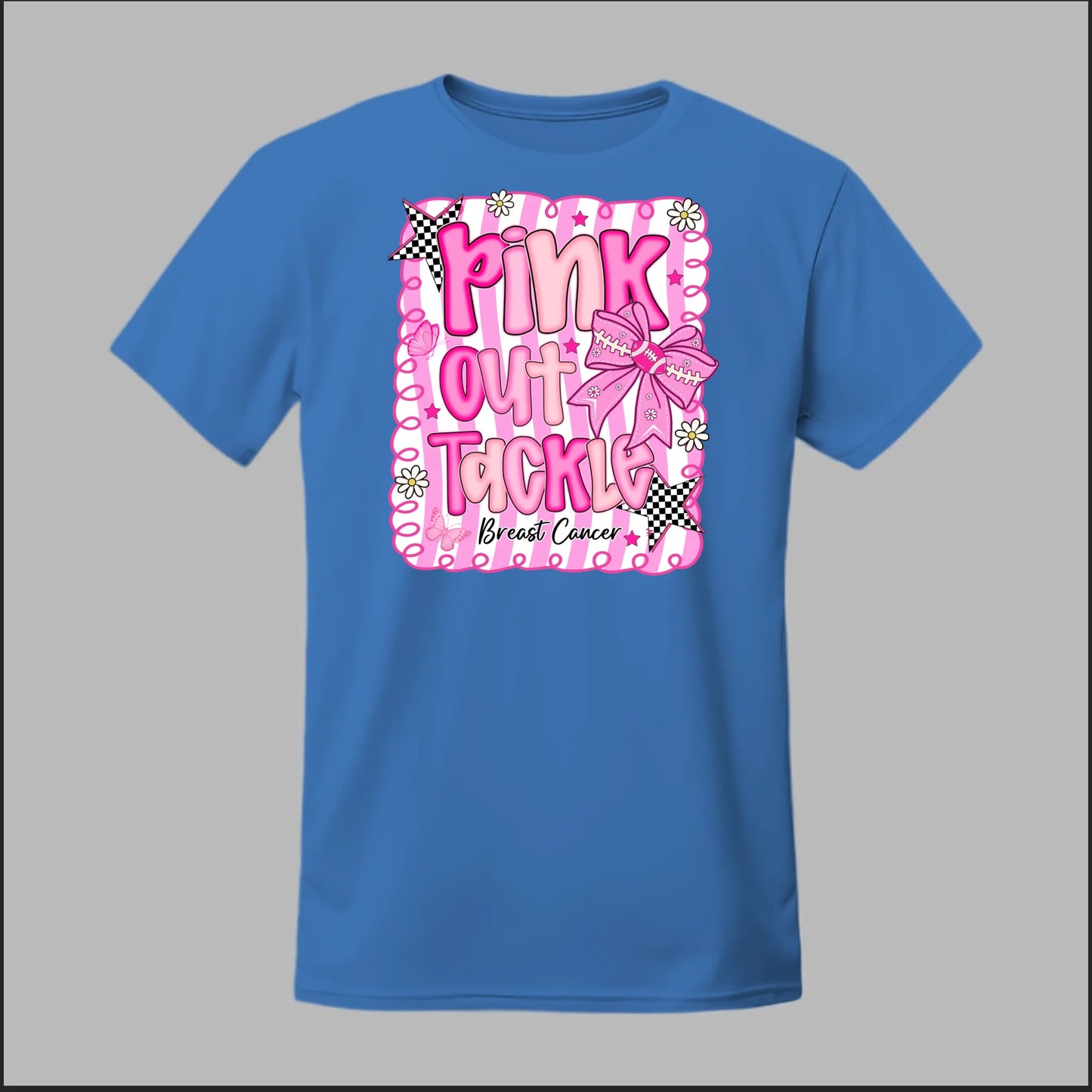 Pink Out Tackle Breast Cancer Tee