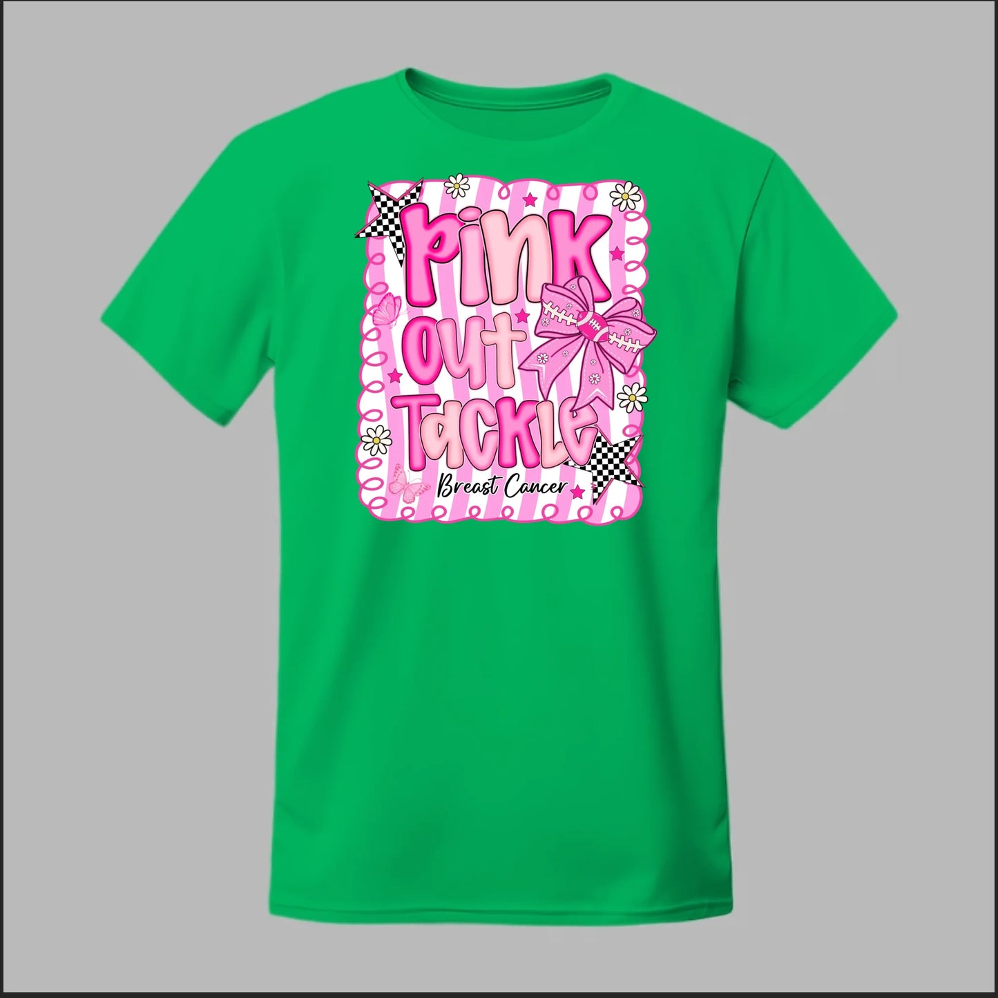 Pink Out Tackle Breast Cancer Tee