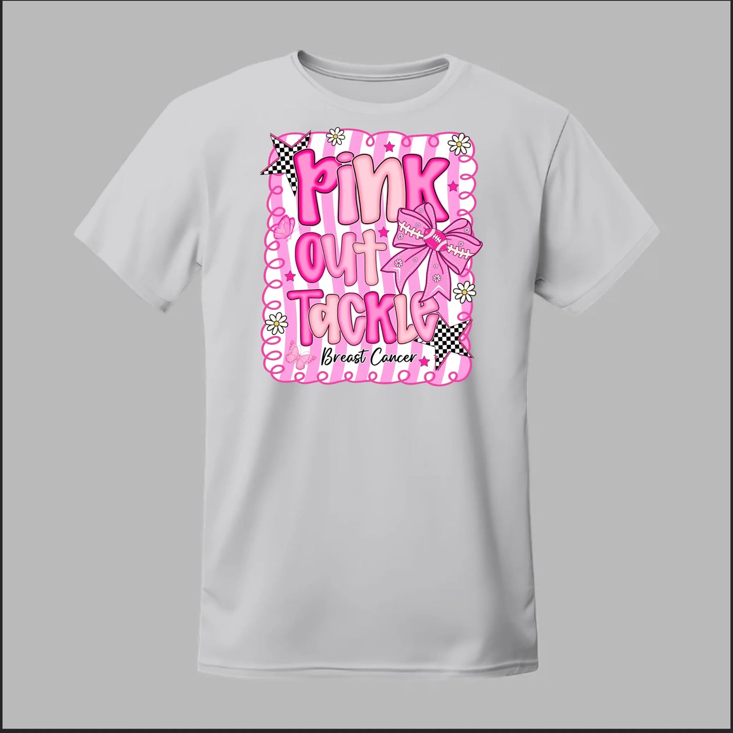 Pink Out Tackle Breast Cancer Tee