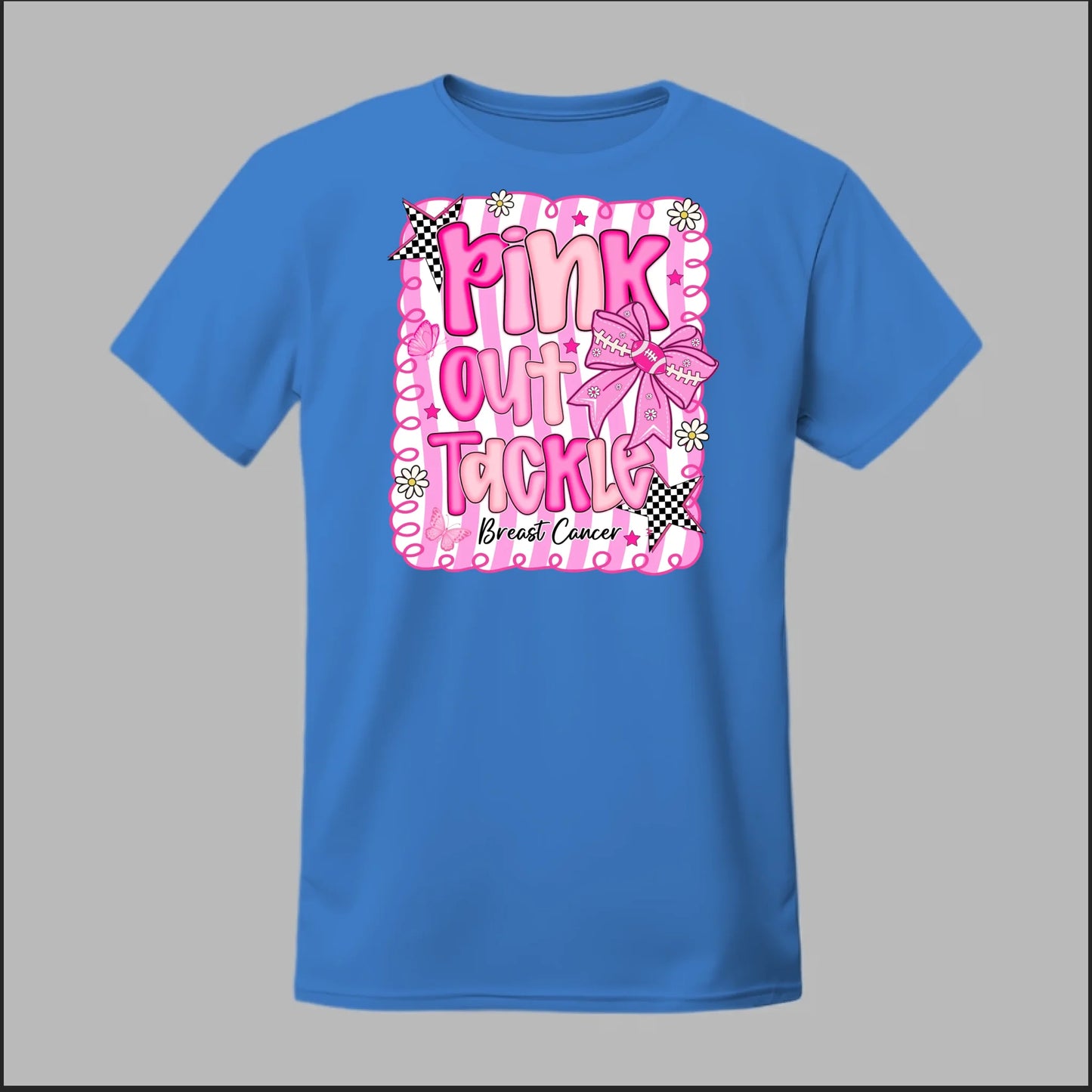 Pink Out Tackle Breast Cancer Tee