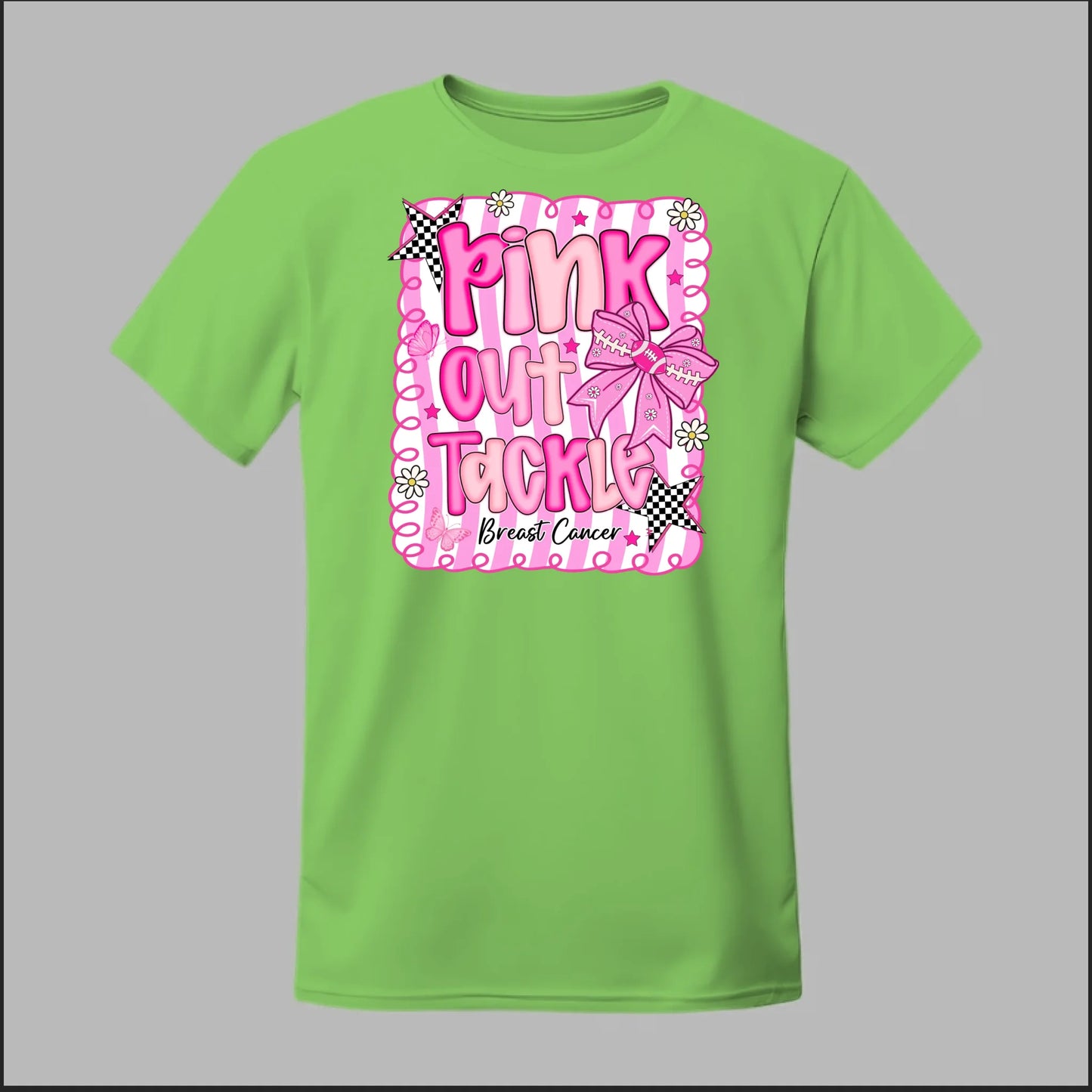 Pink Out Tackle Breast Cancer Tee