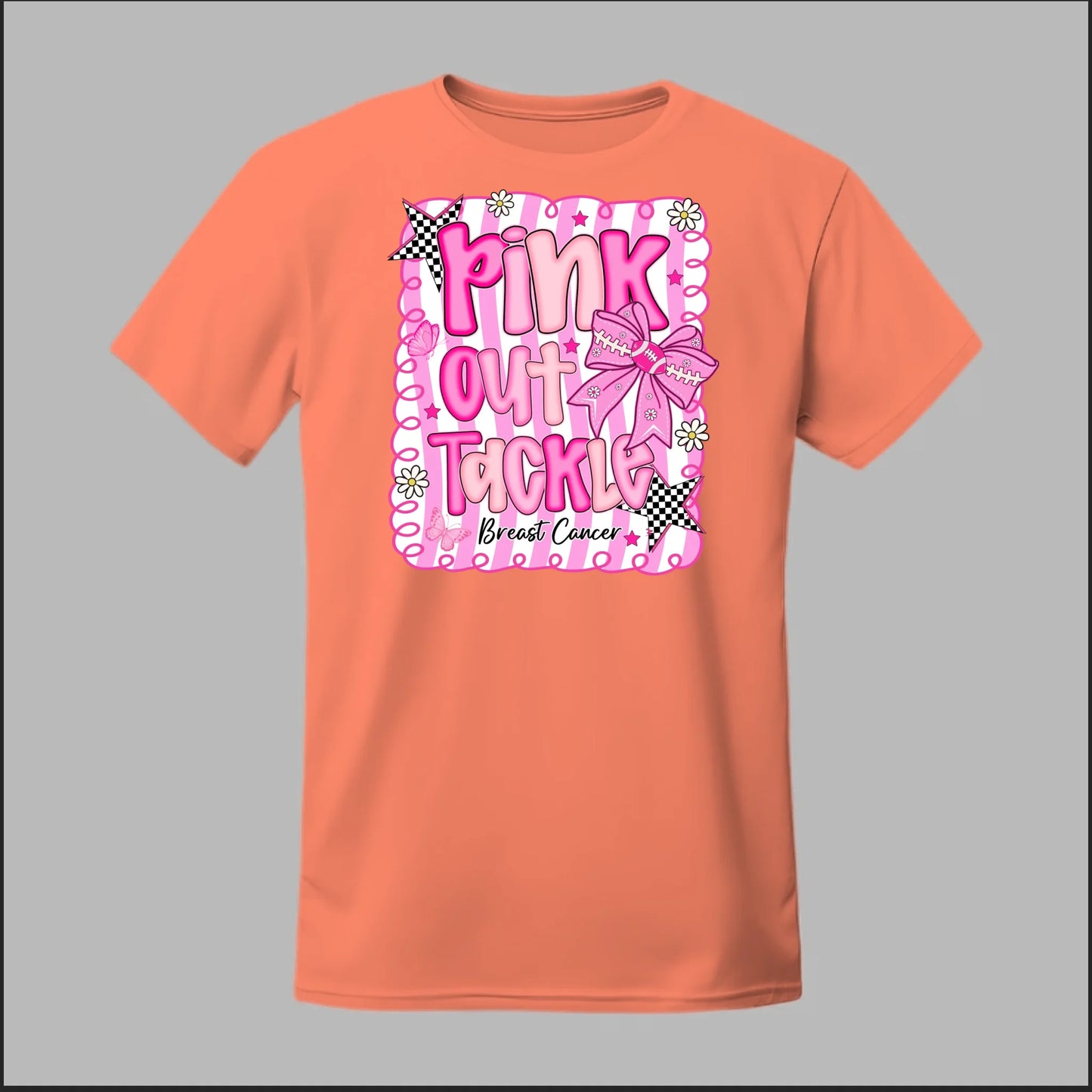 Pink Out Tackle Breast Cancer Tee