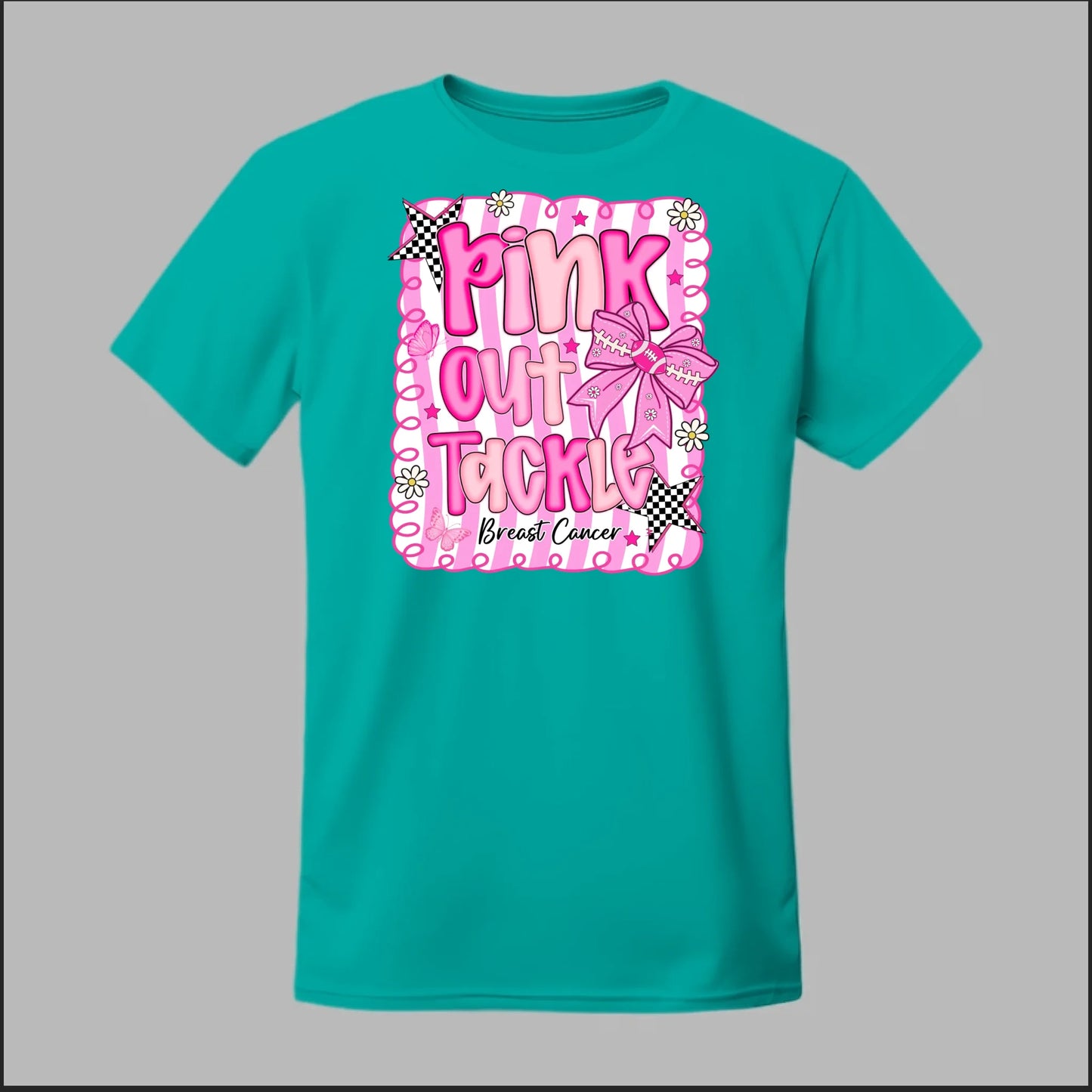 Pink Out Tackle Breast Cancer Tee