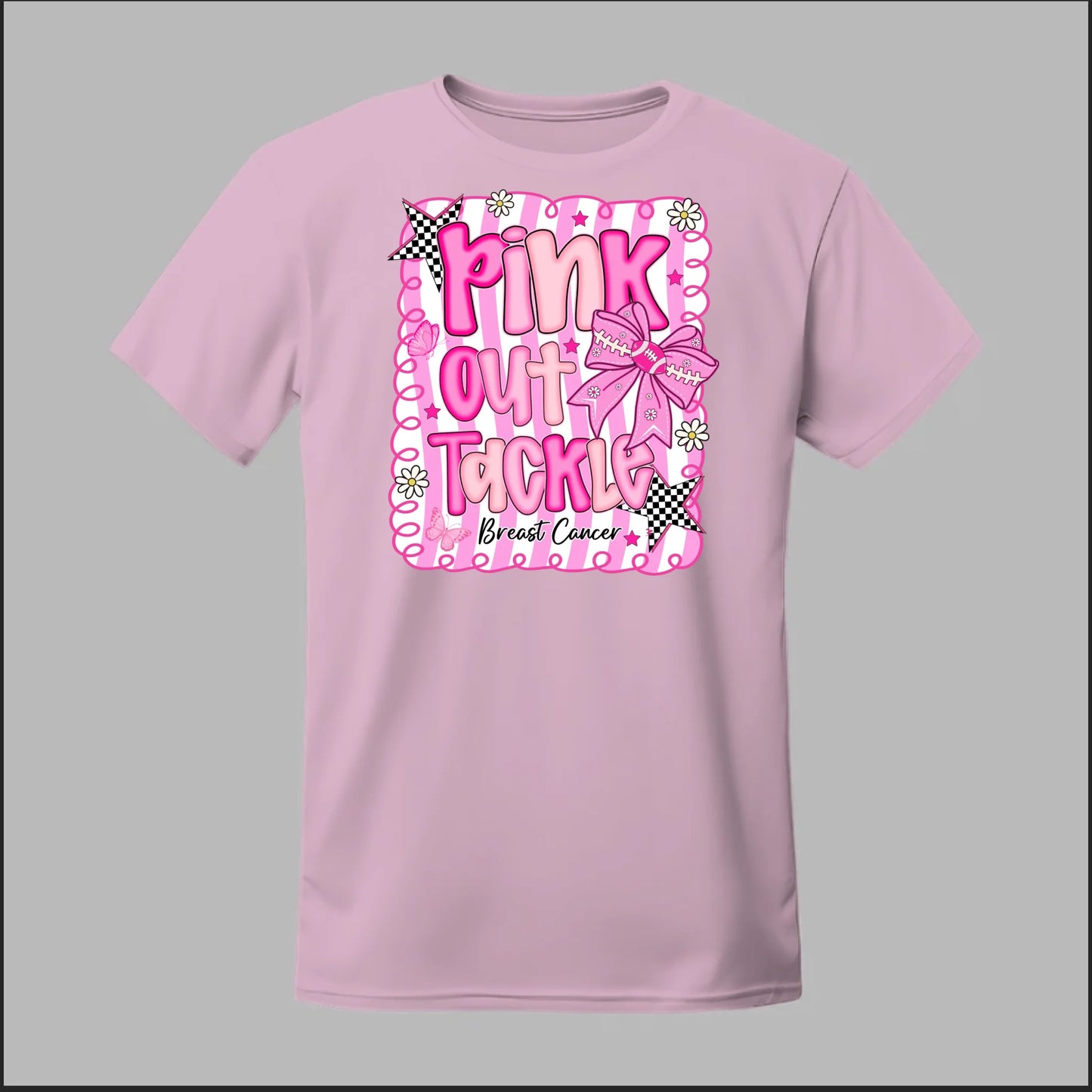 Pink Out Tackle Breast Cancer Tee