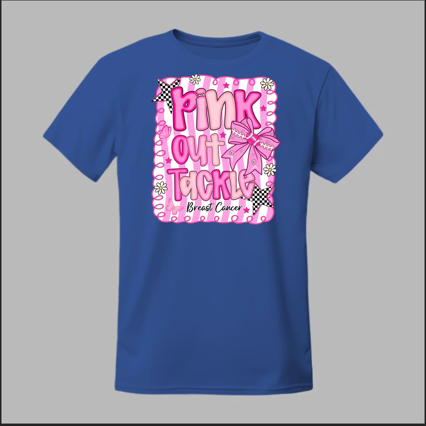 Pink Out Tackle Breast Cancer Tee