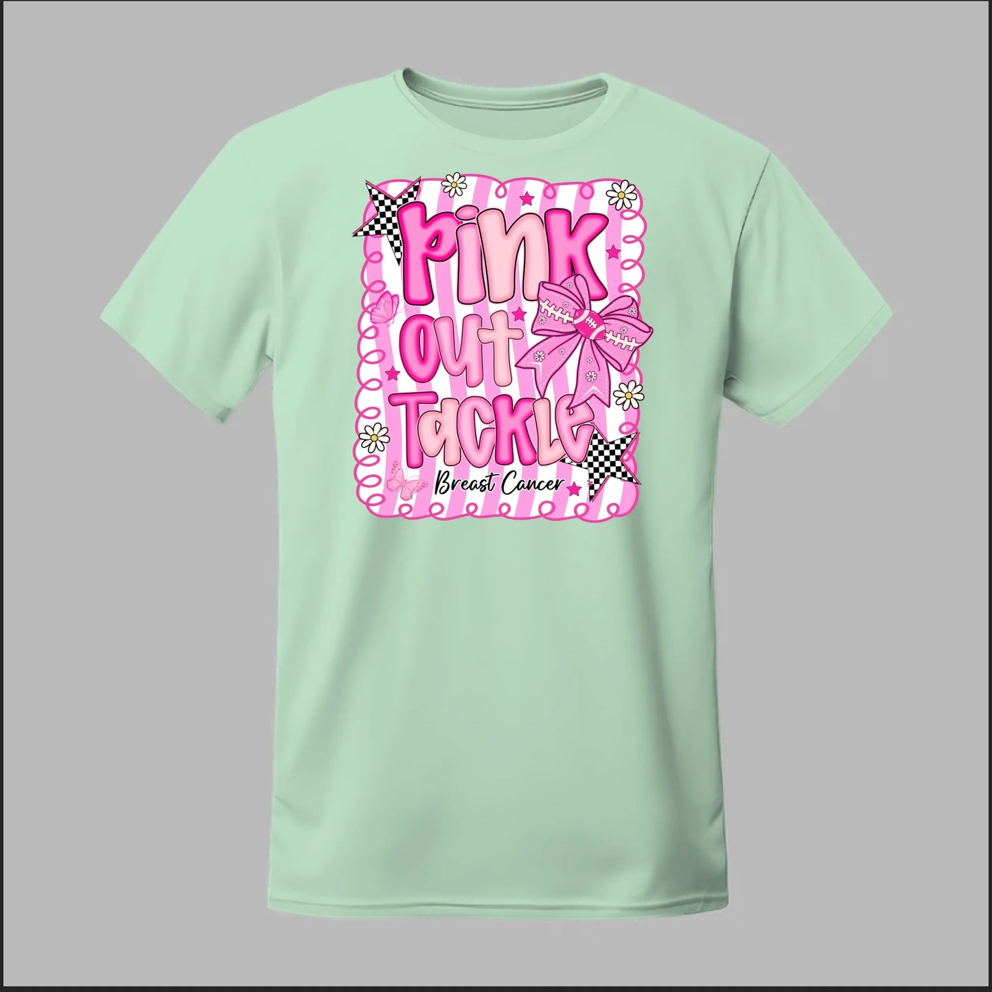 Pink Out Tackle Breast Cancer Tee