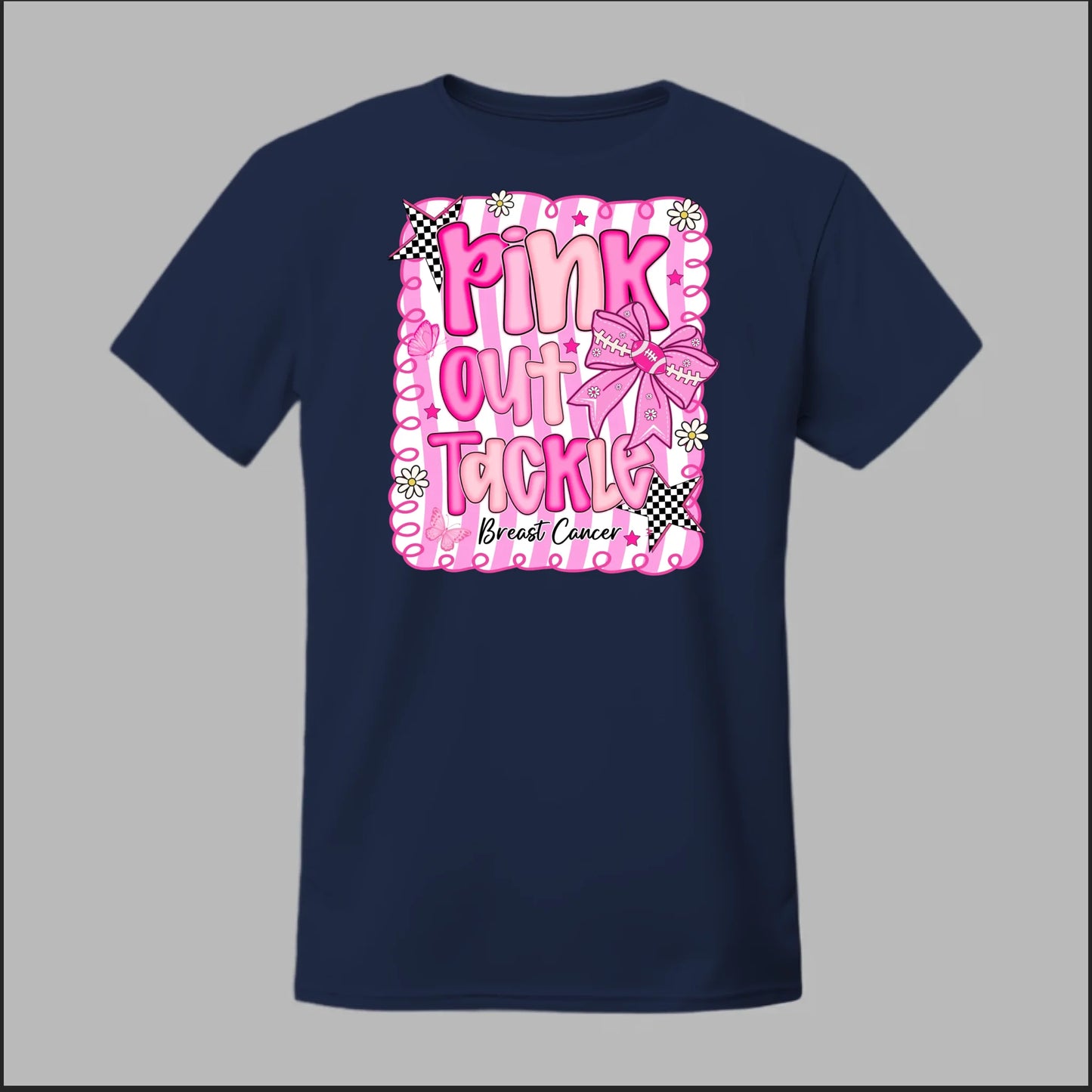 Pink Out Tackle Breast Cancer Tee