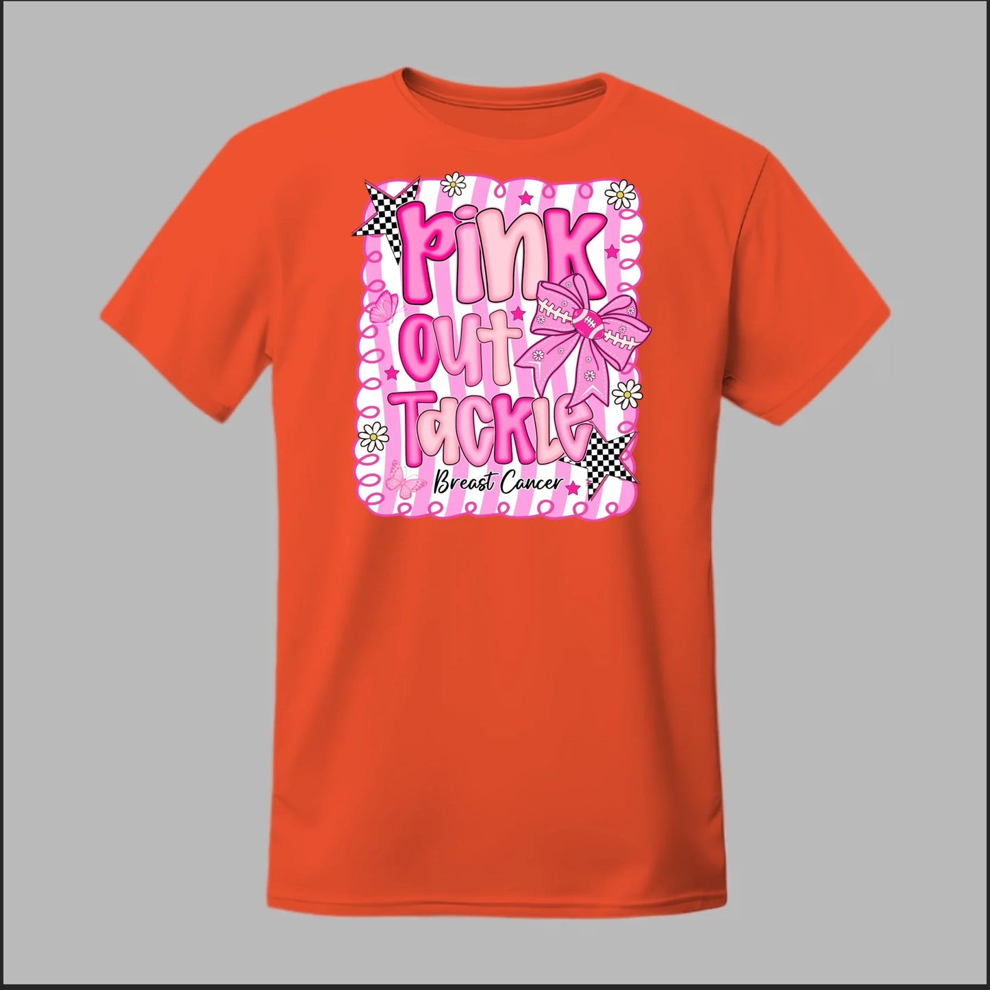 Pink Out Tackle Breast Cancer Tee