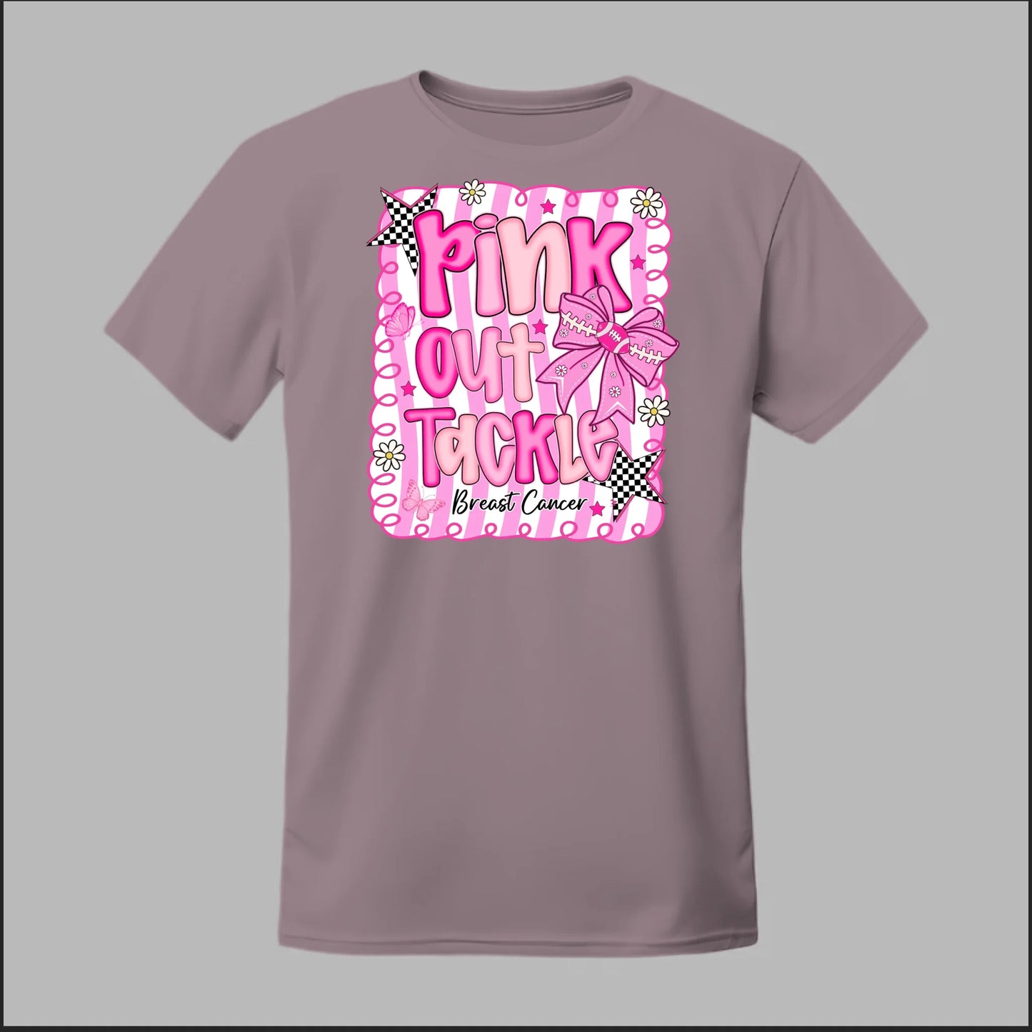 Pink Out Tackle Breast Cancer Tee