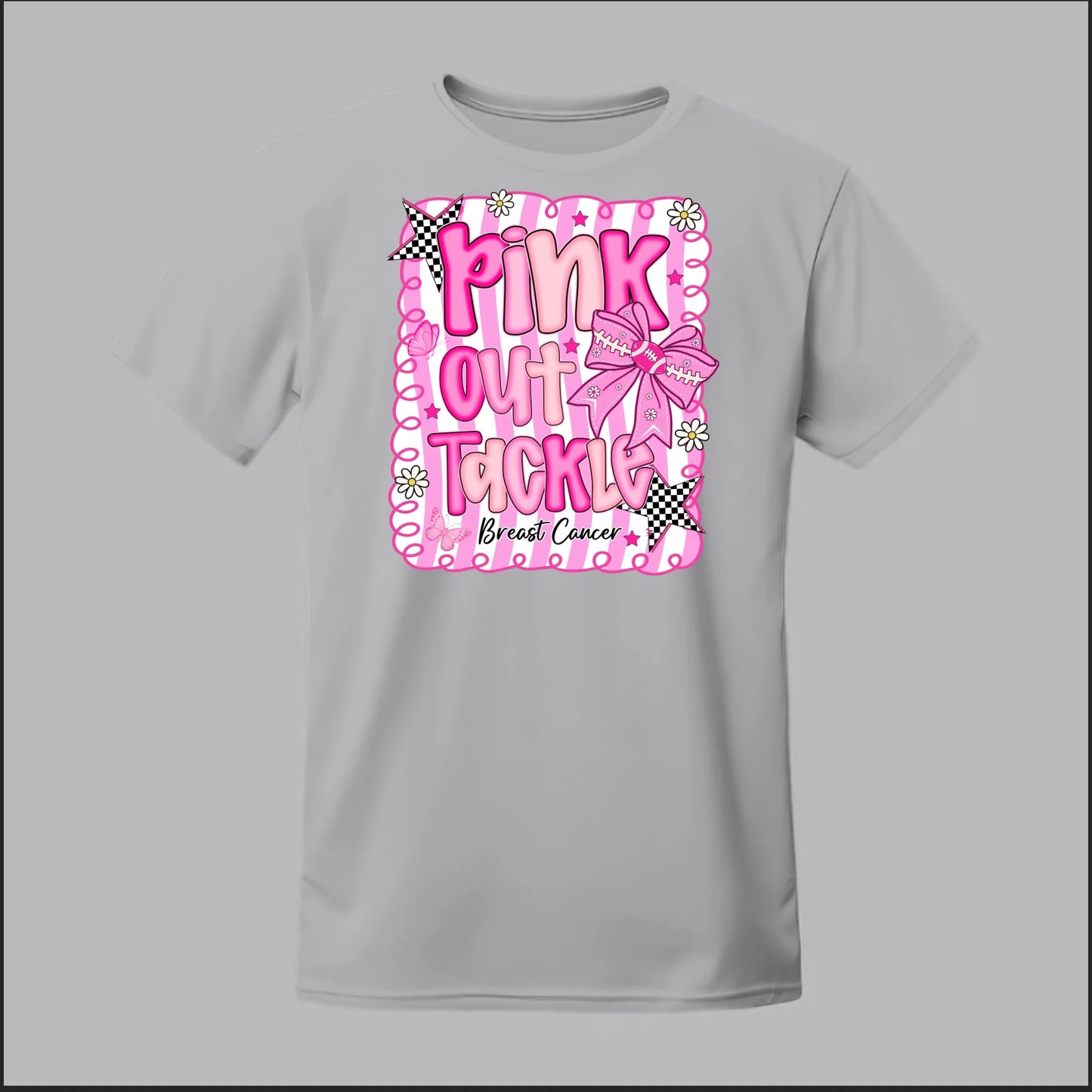 Pink Out Tackle Breast Cancer Tee