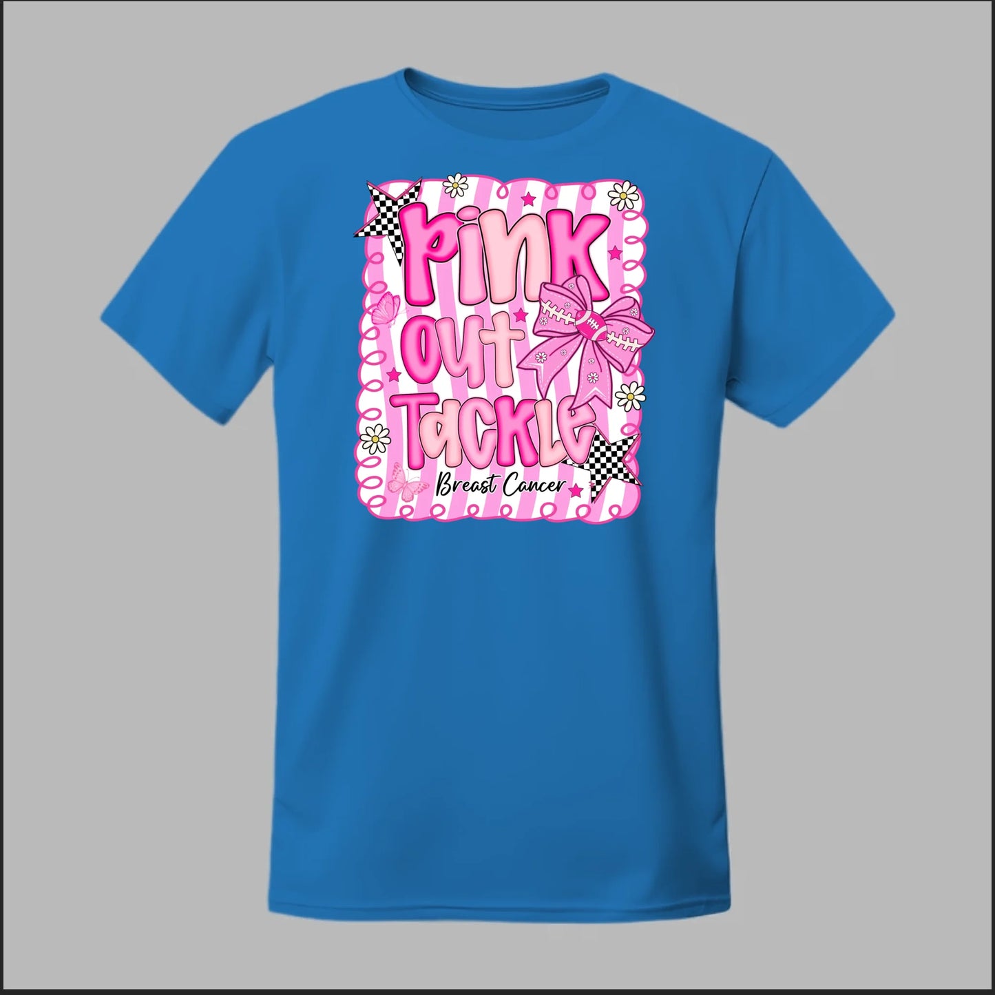 Pink Out Tackle Breast Cancer Tee