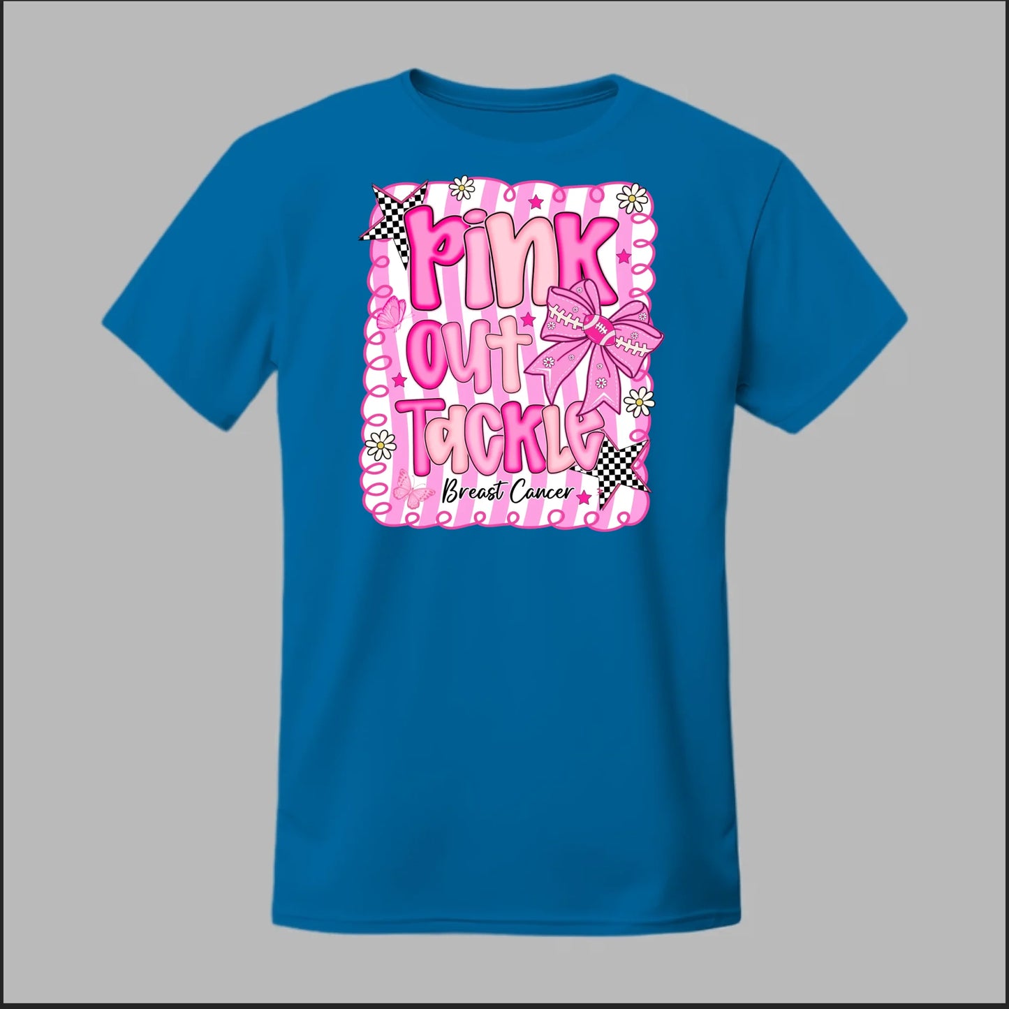 Pink Out Tackle Breast Cancer Tee