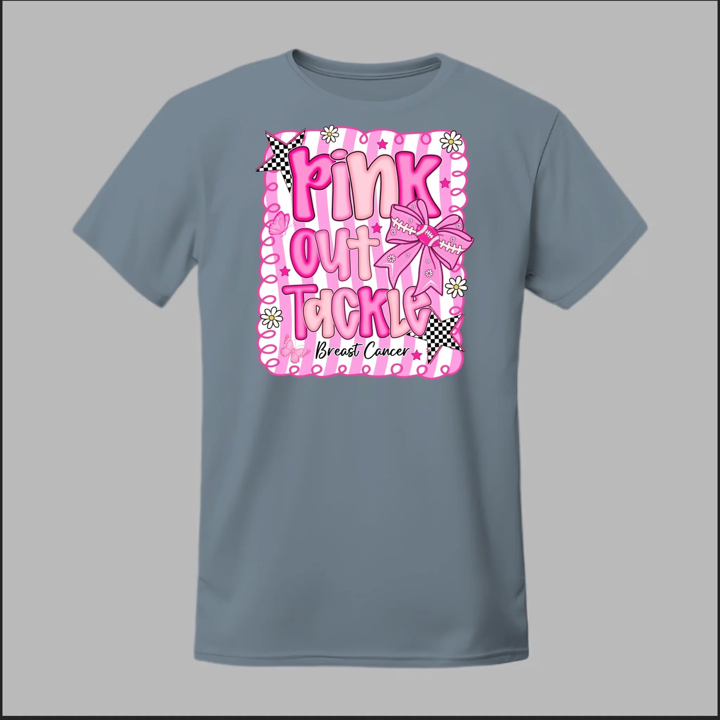 Pink Out Tackle Breast Cancer Tee