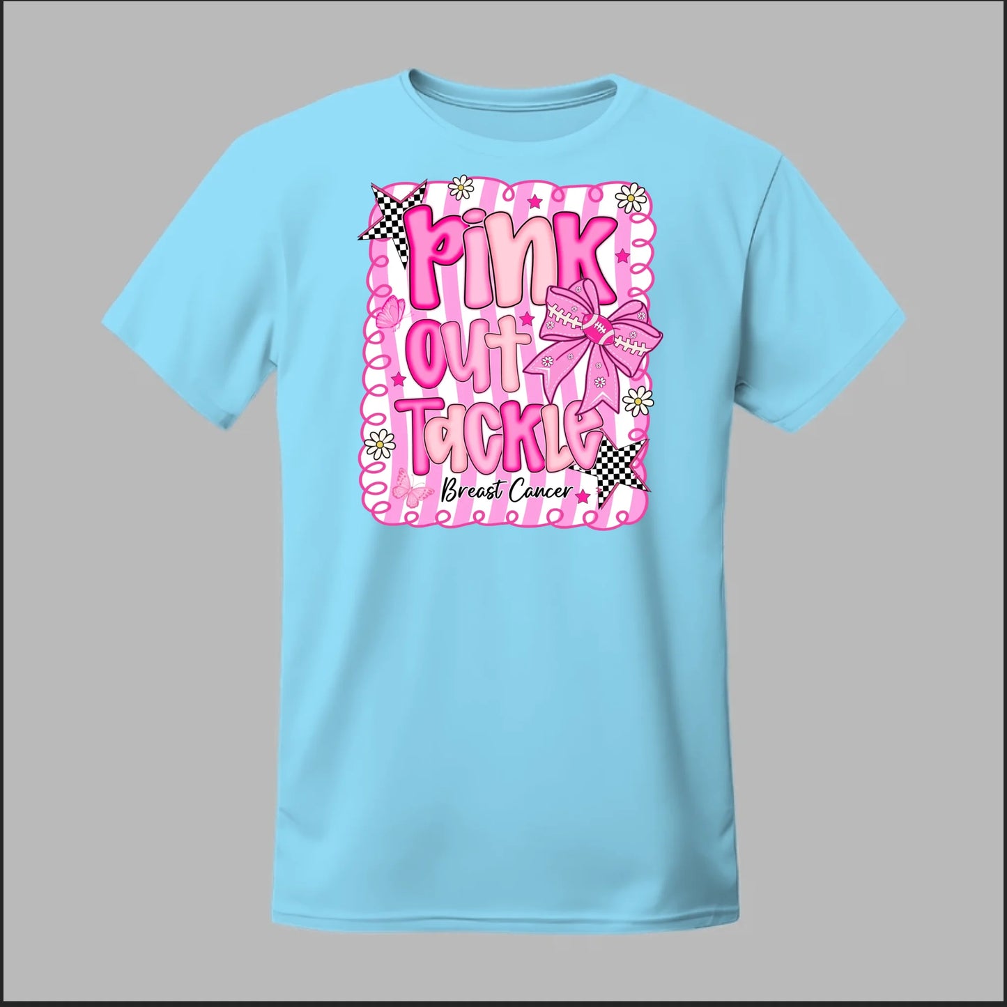 Pink Out Tackle Breast Cancer Tee