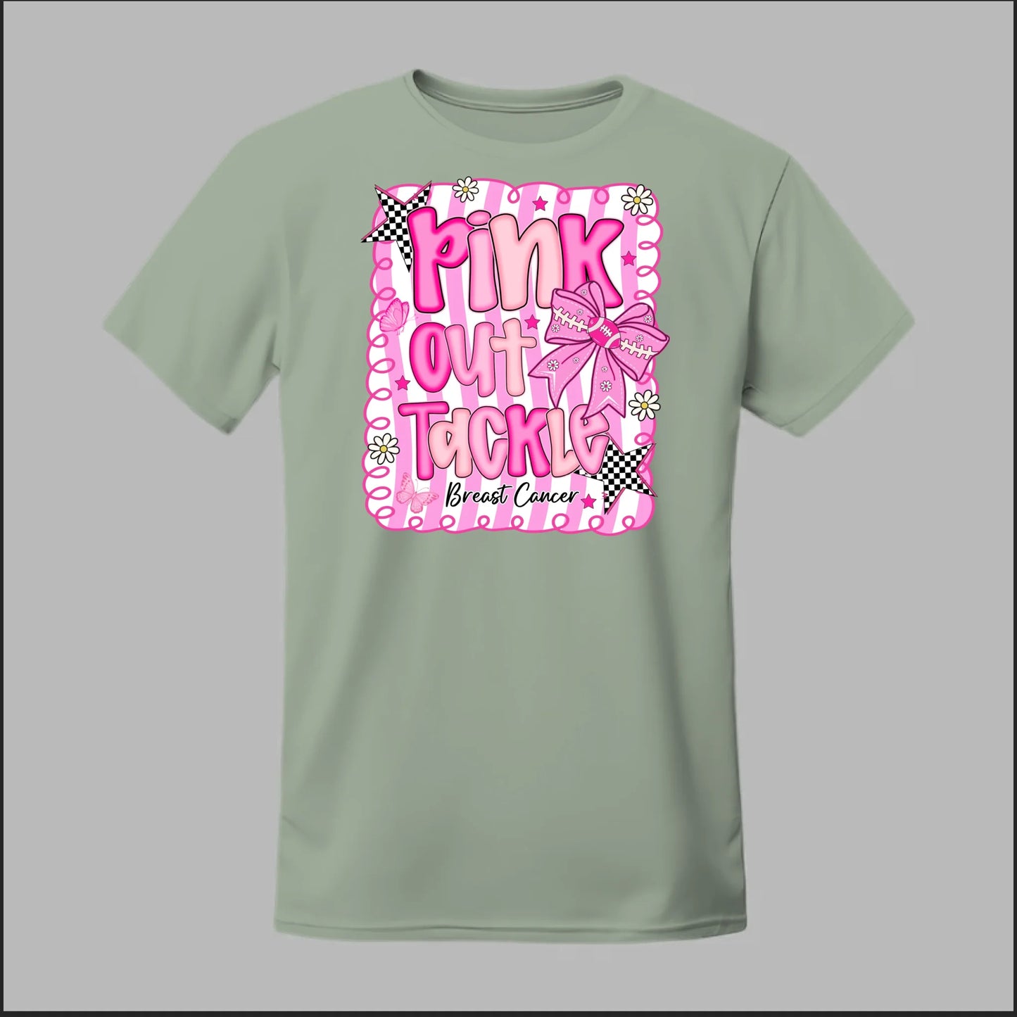 Pink Out Tackle Breast Cancer Tee