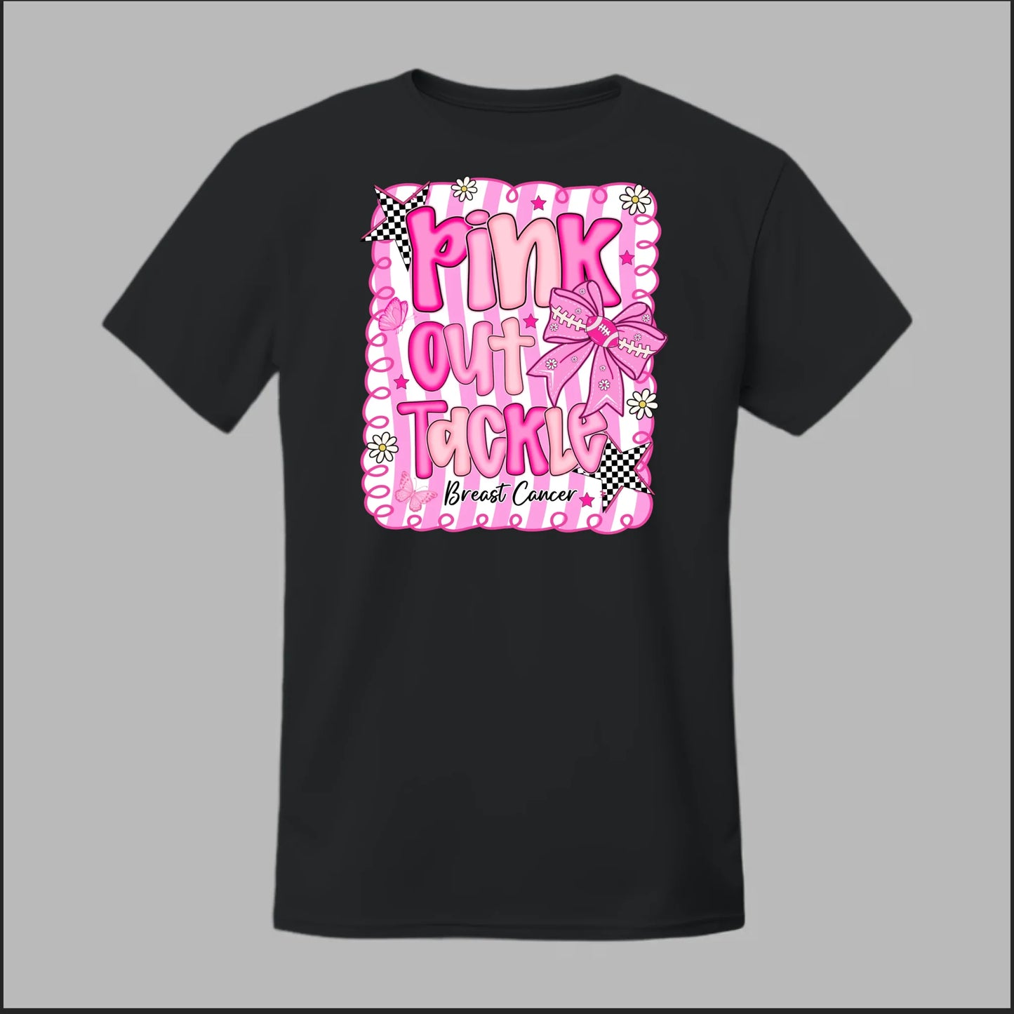 Pink Out Tackle Breast Cancer Tee